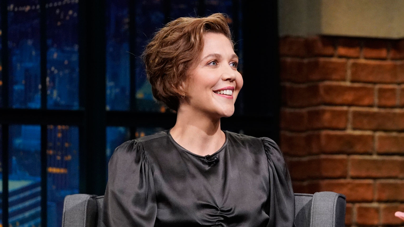 1533px x 863px - Watch Late Night with Seth Meyers Interview: Maggie Gyllenhaal Watched '70s  Porn Films for The Deuce - NBC.com