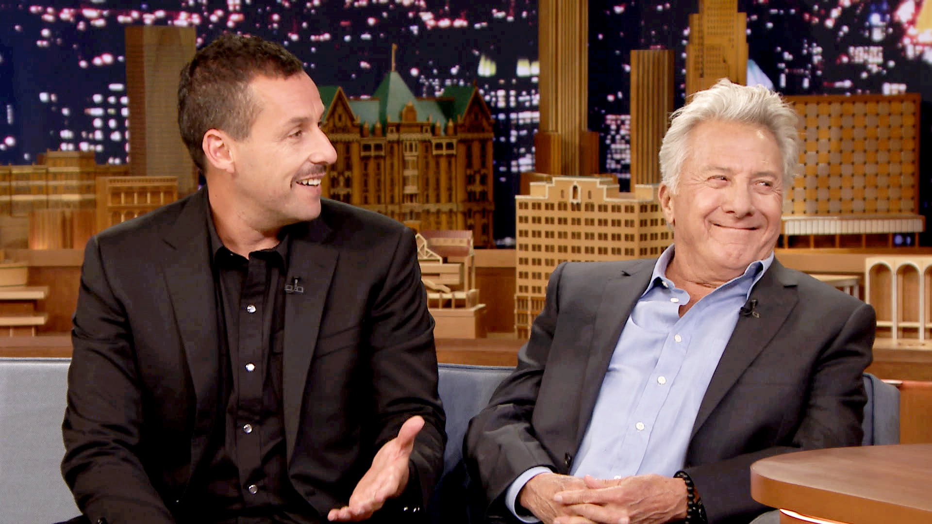 Watch The Tonight Show Starring Jimmy Fallon Episode Adam Sandler And Dustin Hoffman Miley Cyrus