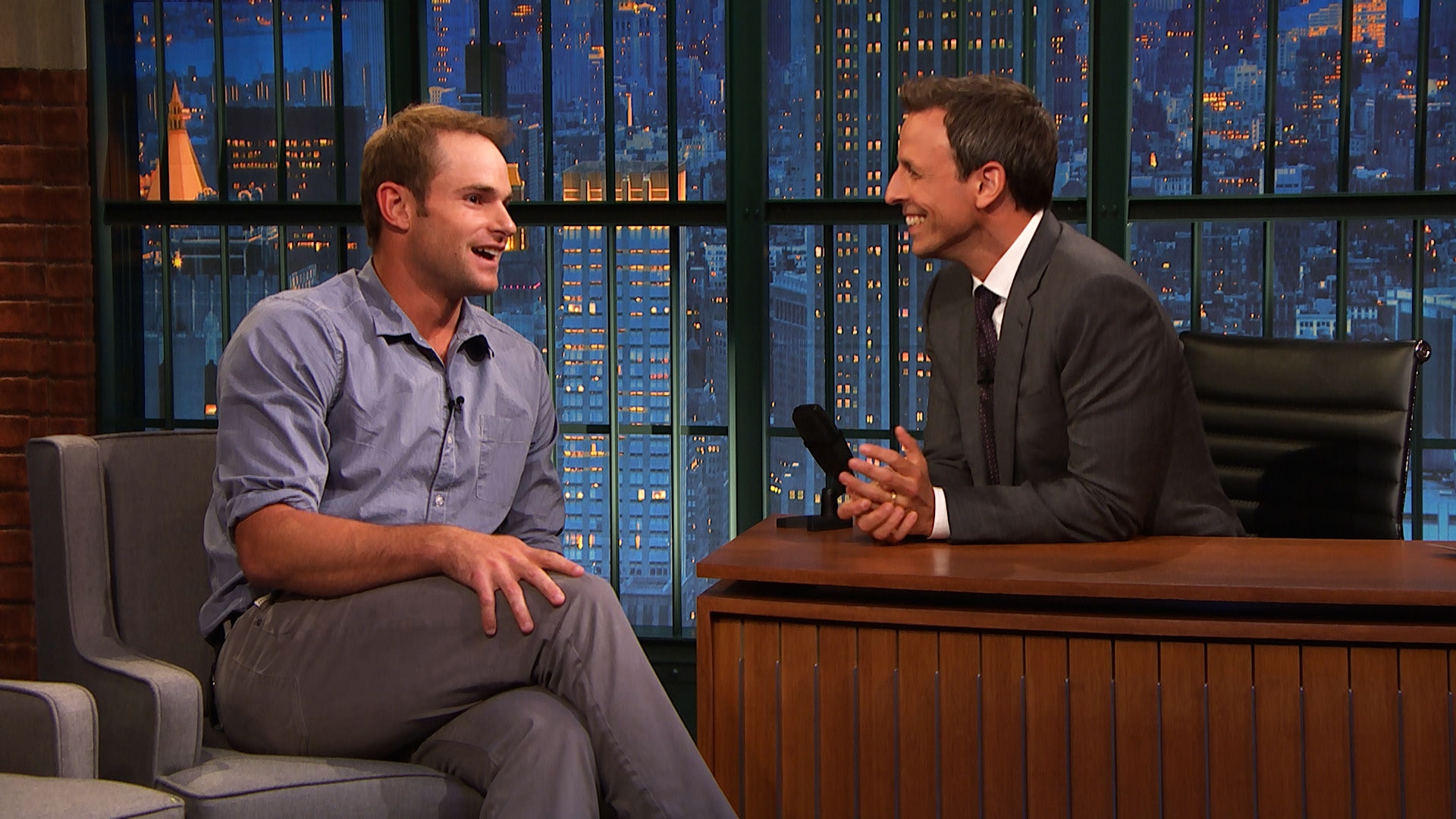 Watch Late Night with Seth Meyers Interview: Andy Roddick Interview ...