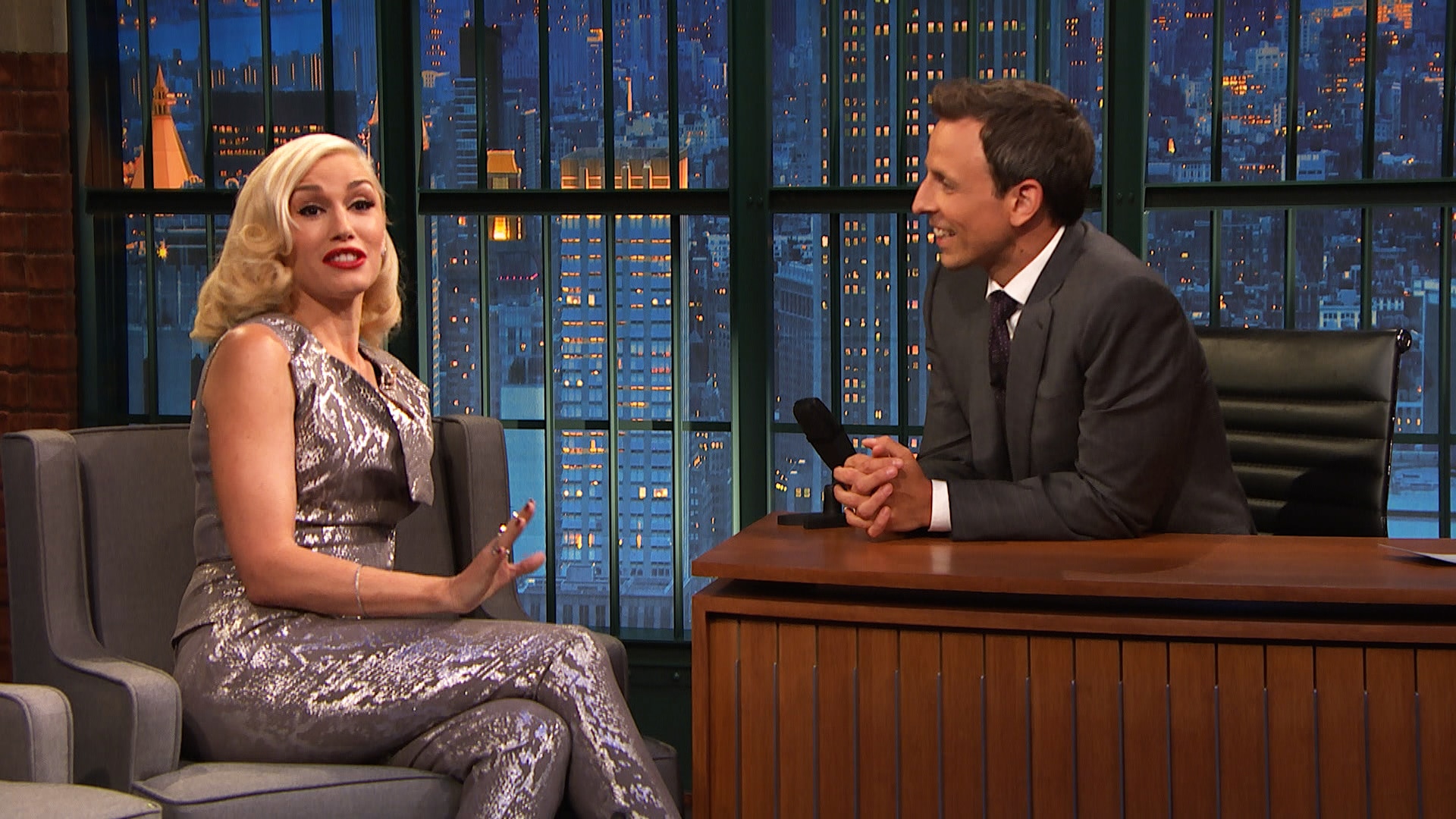 Watch Late Night with Seth Meyers Interview: Gwen Stefani on the Time ...