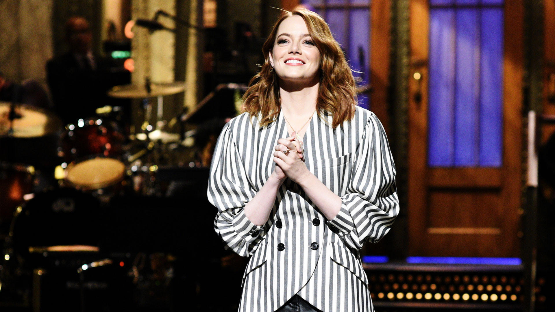 Watch Saturday Night Live Highlight Emma Stone Four Timers Monologue