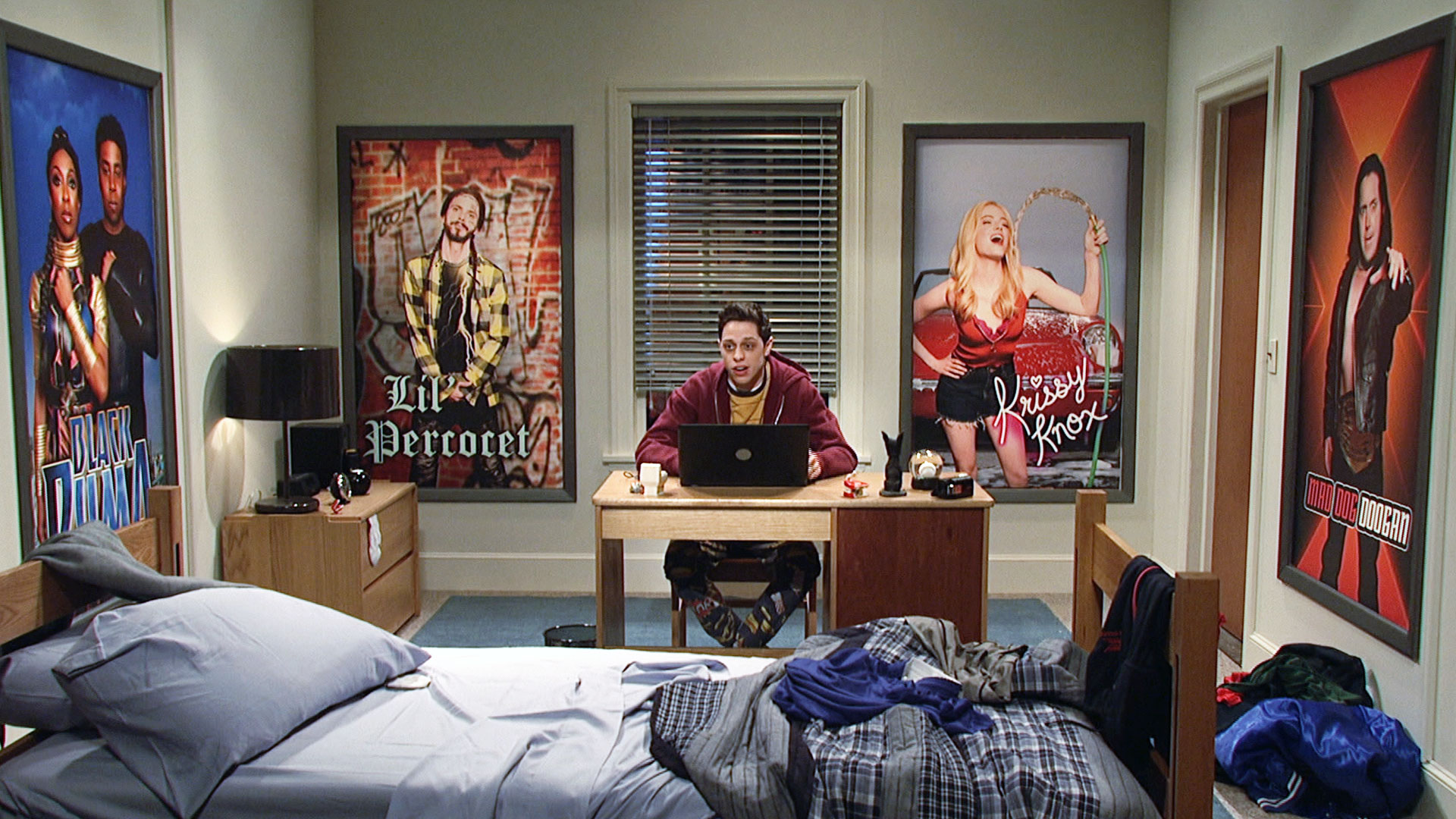 Watch Saturday Night Live Highlight Dorm Room Posters