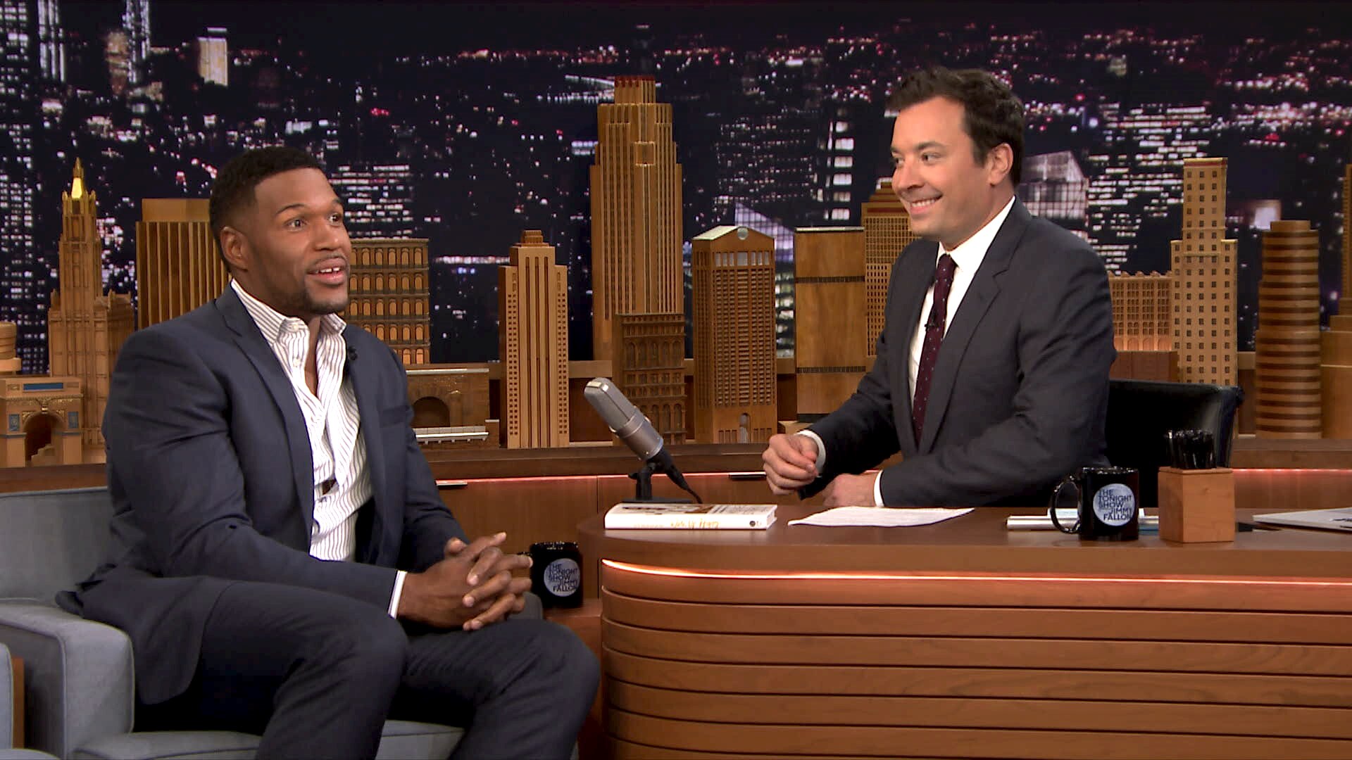 Watch The Tonight Show Starring Jimmy Fallon Episode: Michael Strahan ...