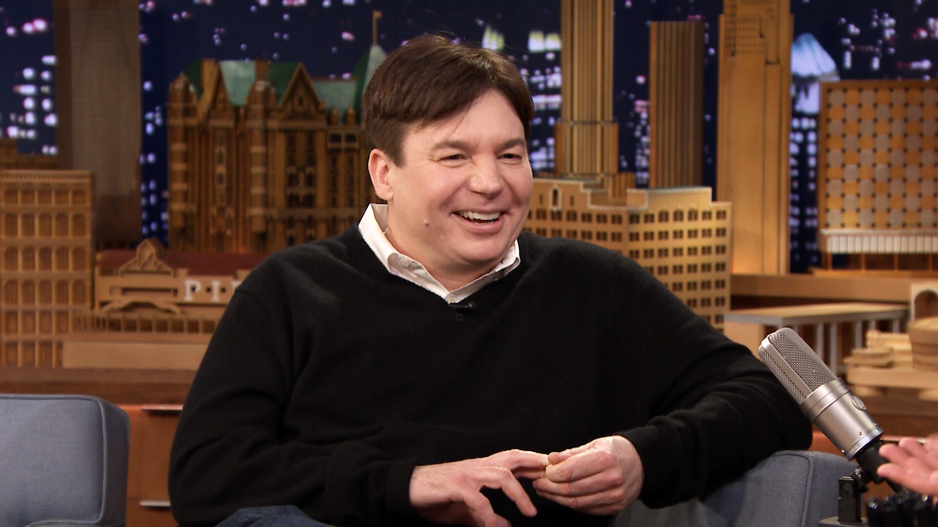 Mike Myers' Mom Is Not Impressed by His Face on a Stamp