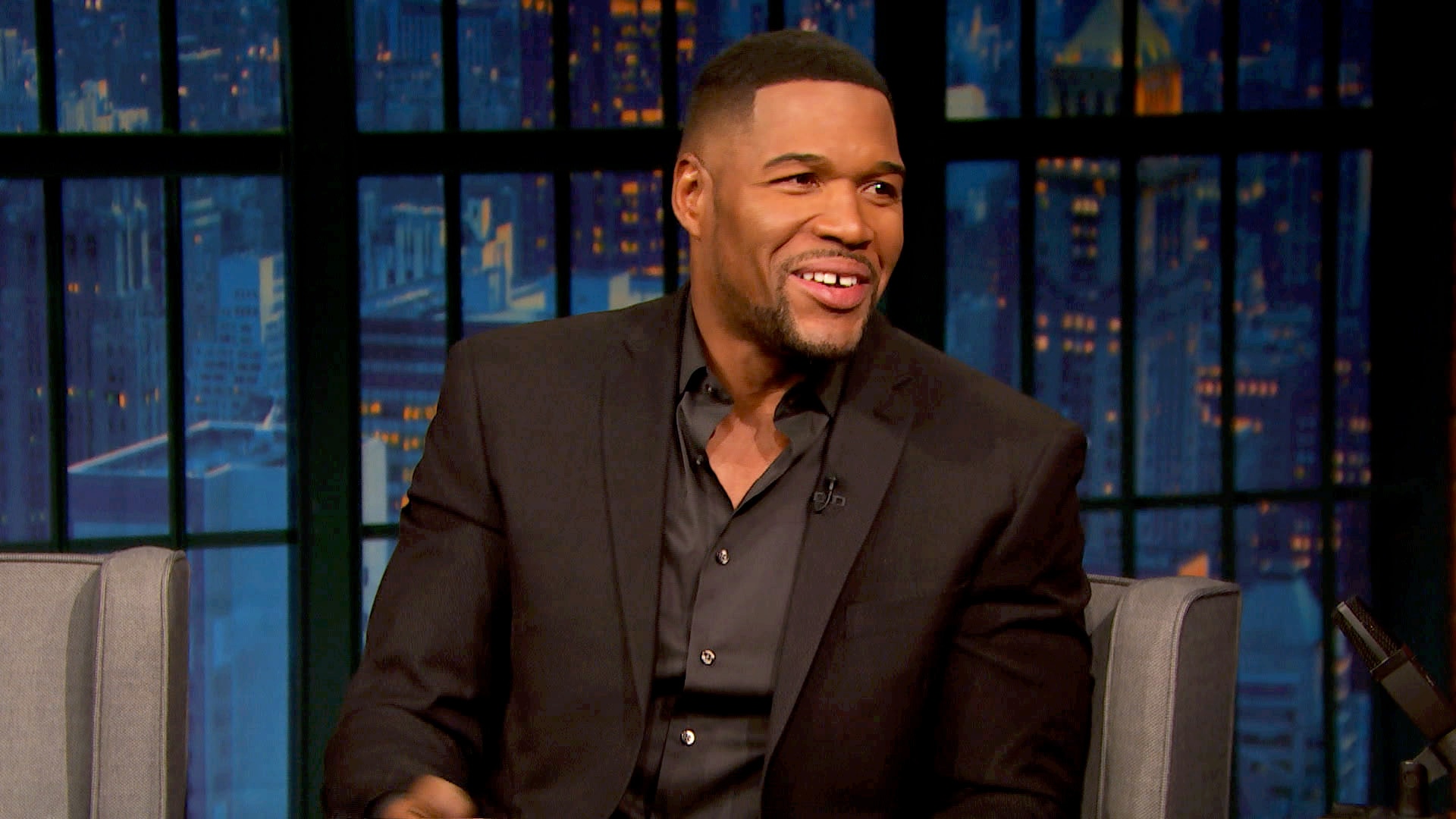 Watch Late Night with Seth Meyers Episode: Michael Strahan, Penn ...