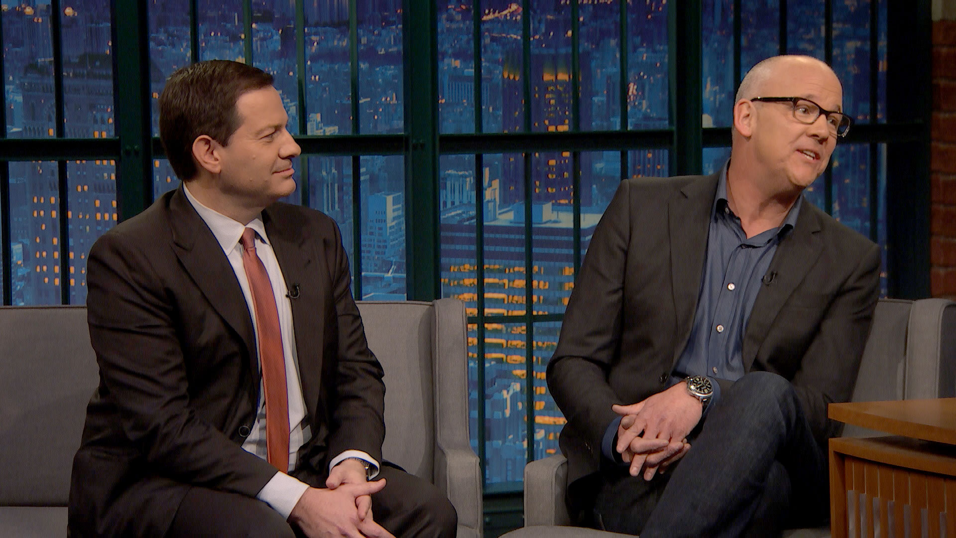 Watch Late Night with Seth Meyers Interview: John Heilemann and Mark ...