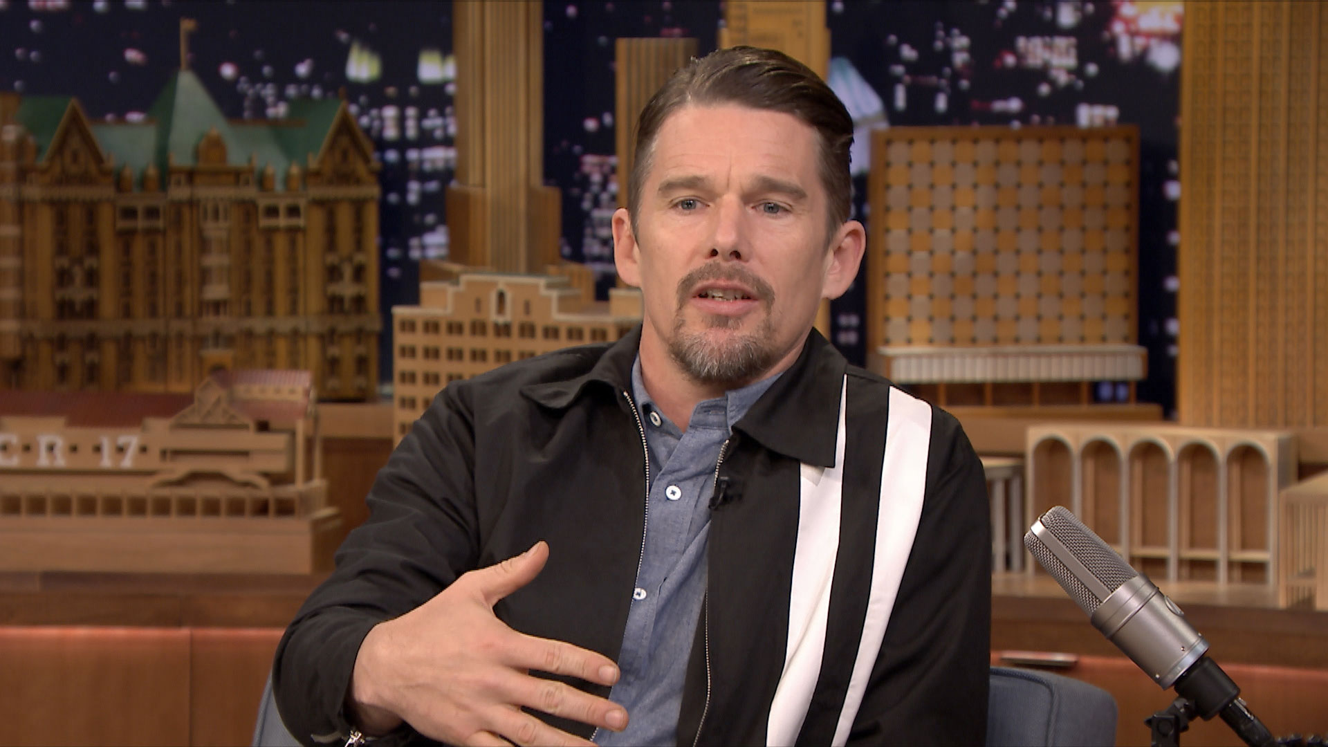 Ethan Hawke Uses Knights to Explain Life Rules to Kids