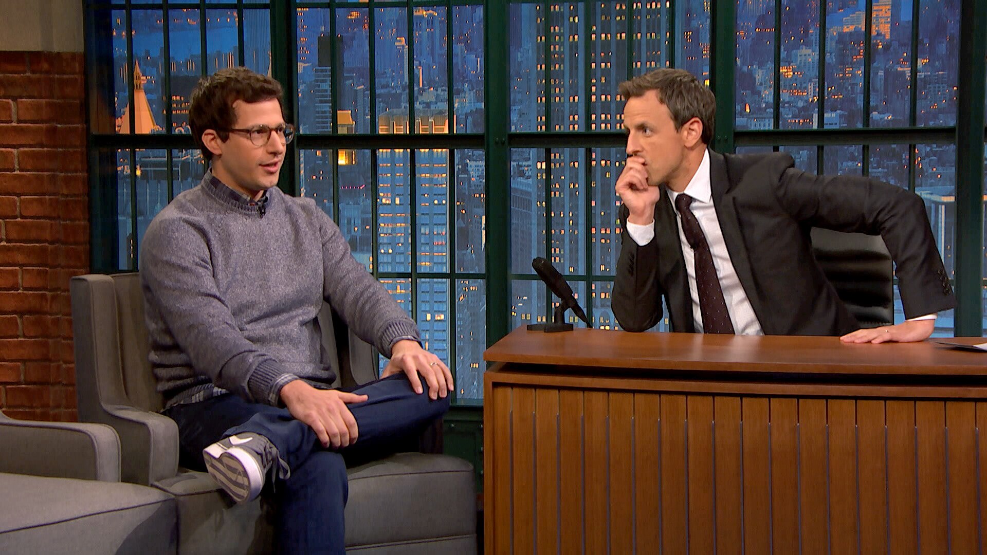 Watch Late Night with Seth Meyers Episode: Andy Samberg, Emily VanCamp ...