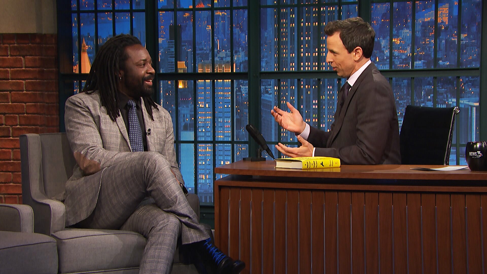 Watch Late Night with Seth Meyers Interview: Author Marlon James