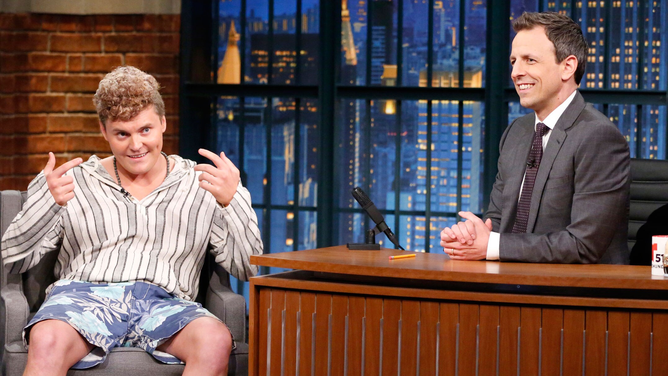 Watch Late Night with Seth Meyers Highlight Spring Break News