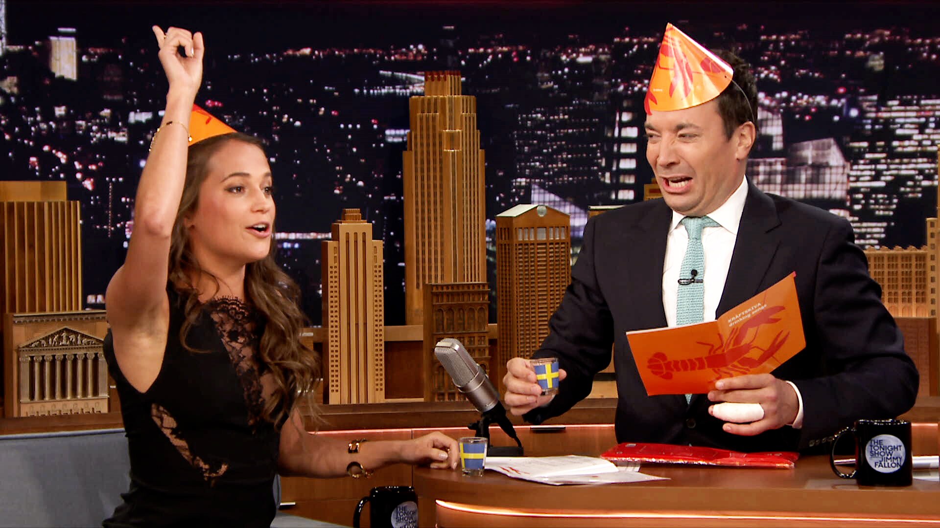 Watch The Tonight Show Starring Jimmy Fallon Interview: Alicia Vikander