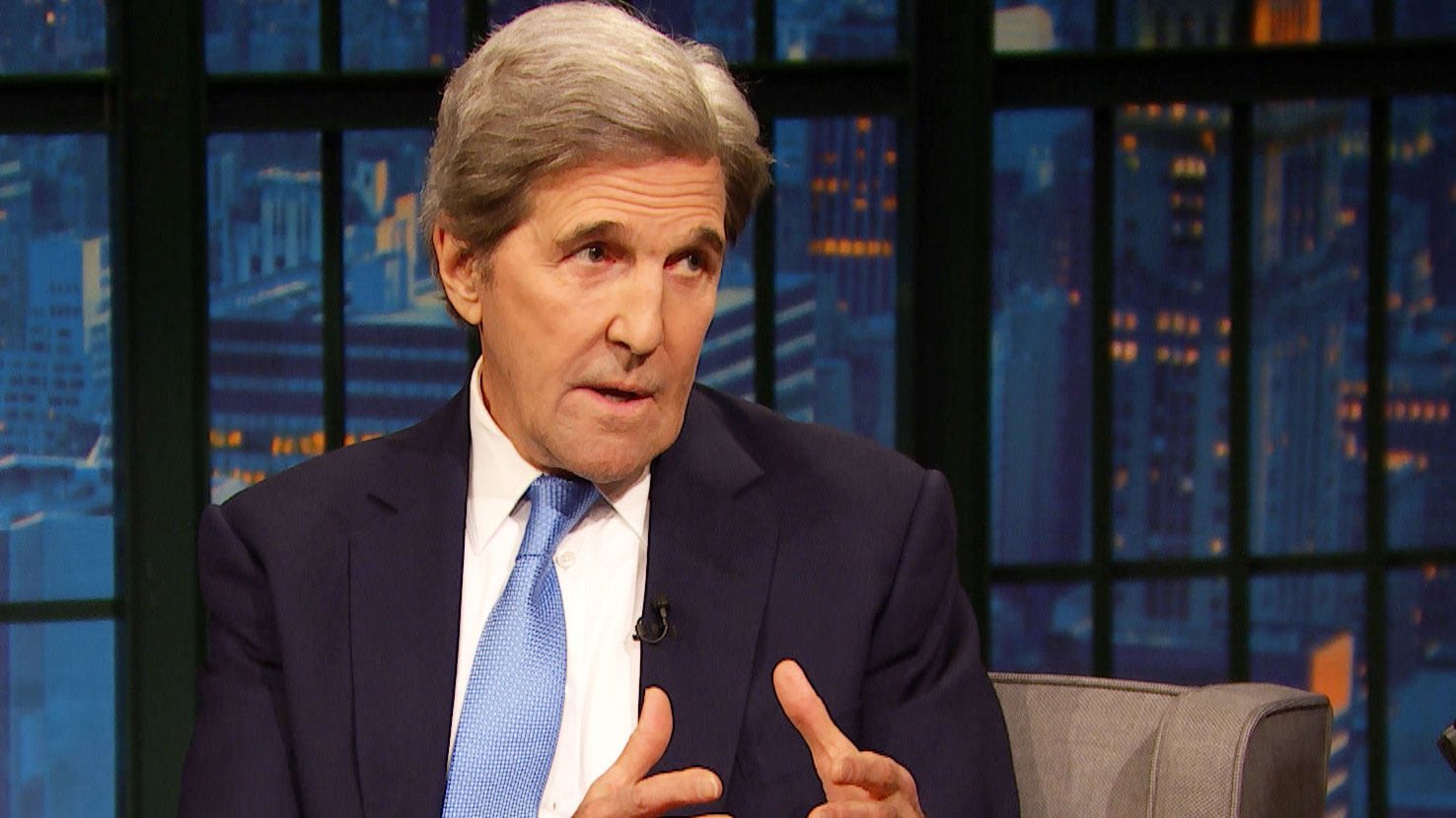 Watch Late Night with Seth Meyers Interview: John Kerry Defends Nancy Pelosi - NBC.com1476 x 830