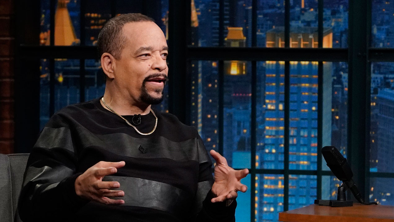 Watch Late Night with Seth Meyers Interview Ice T Says Reality TV Is