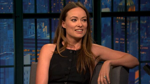Watch Late Night With Seth Meyers Episode Olivia Wilde Grant Gustin 3865