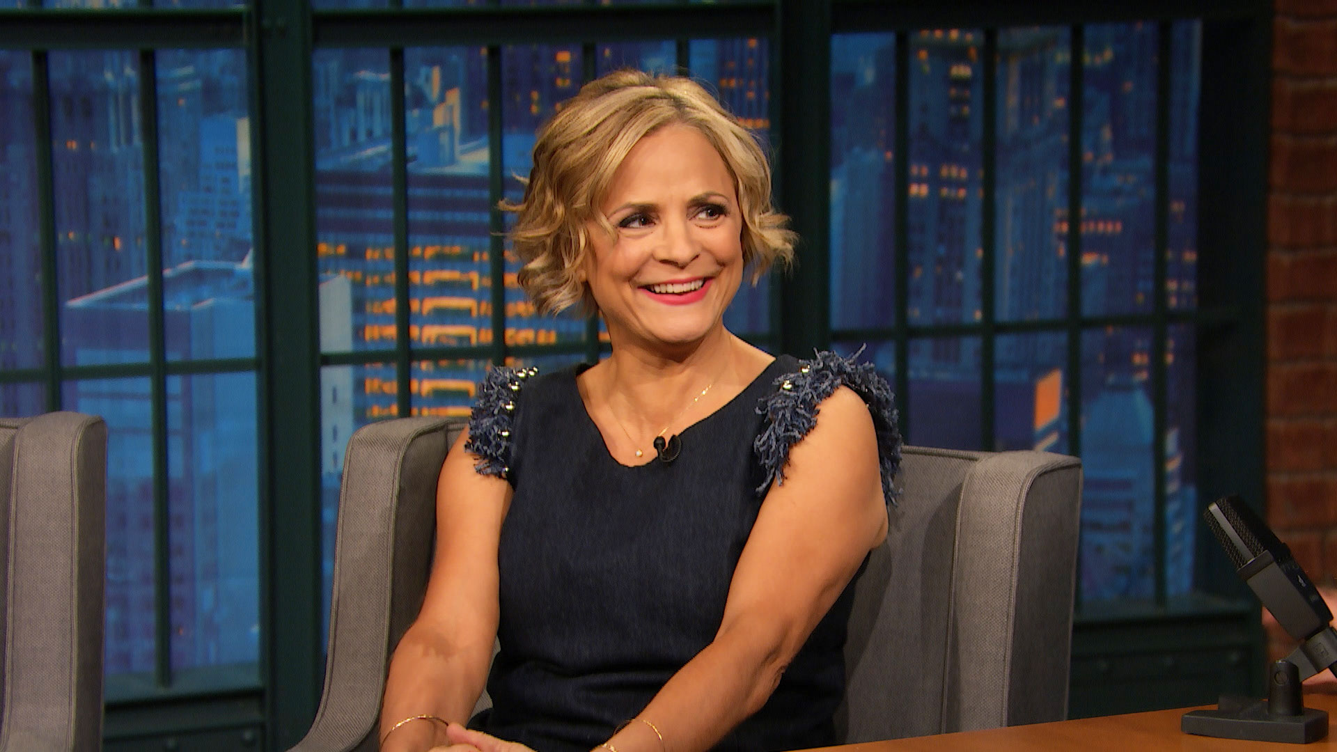 Watch Late Night with Seth Meyers Interview Amy Sedaris Reviews the