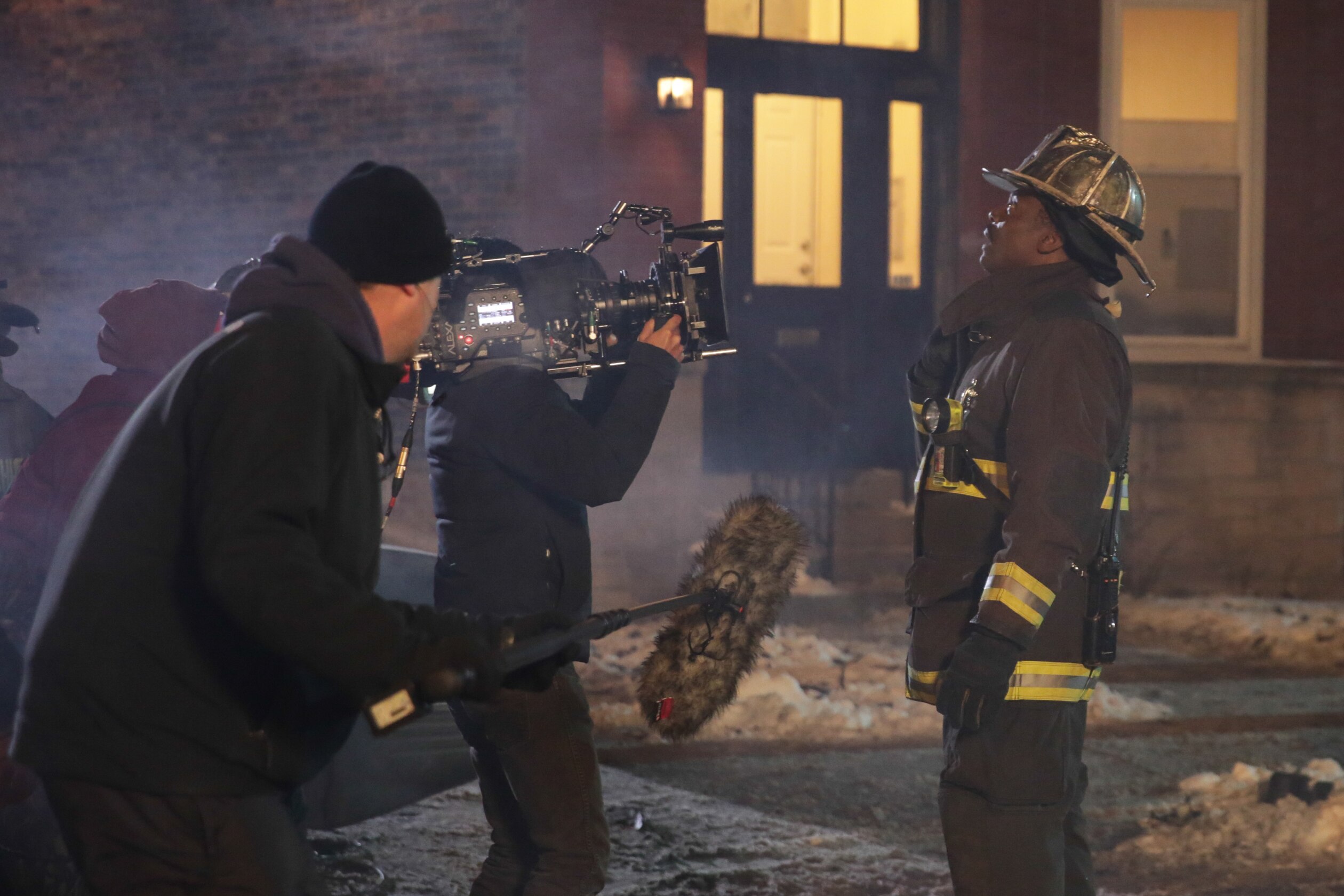 Chicago Fire Behind The Scenes Tonight S The Night Photo NBC Com