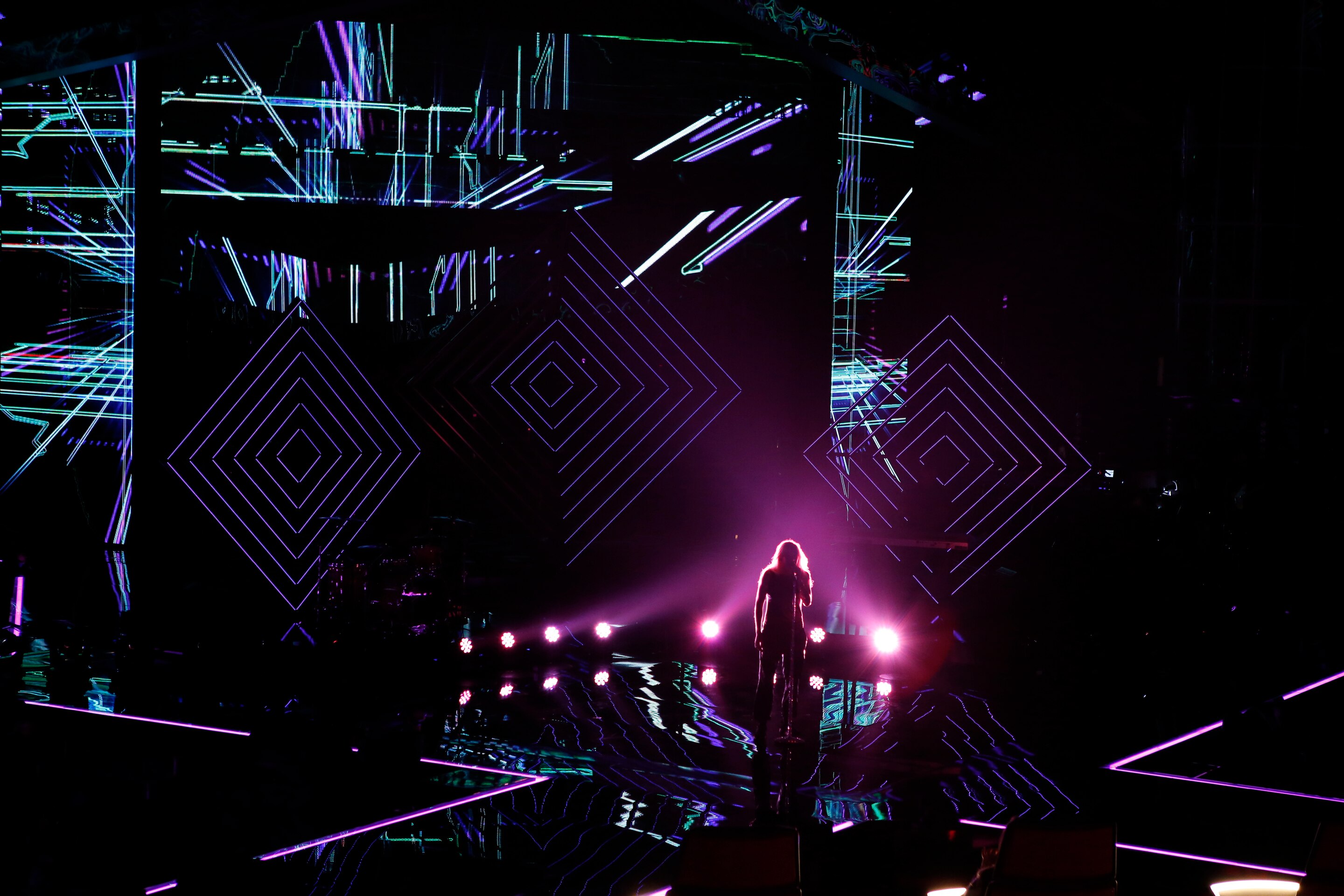 The Voice Behind the Scenes The Top 8 Photo 1348716