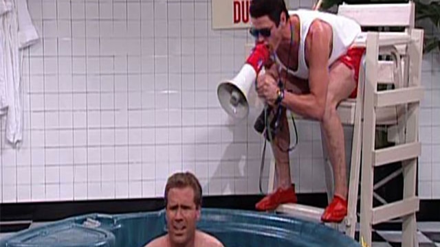 Will Ferrell Hot Tub Lifeguard