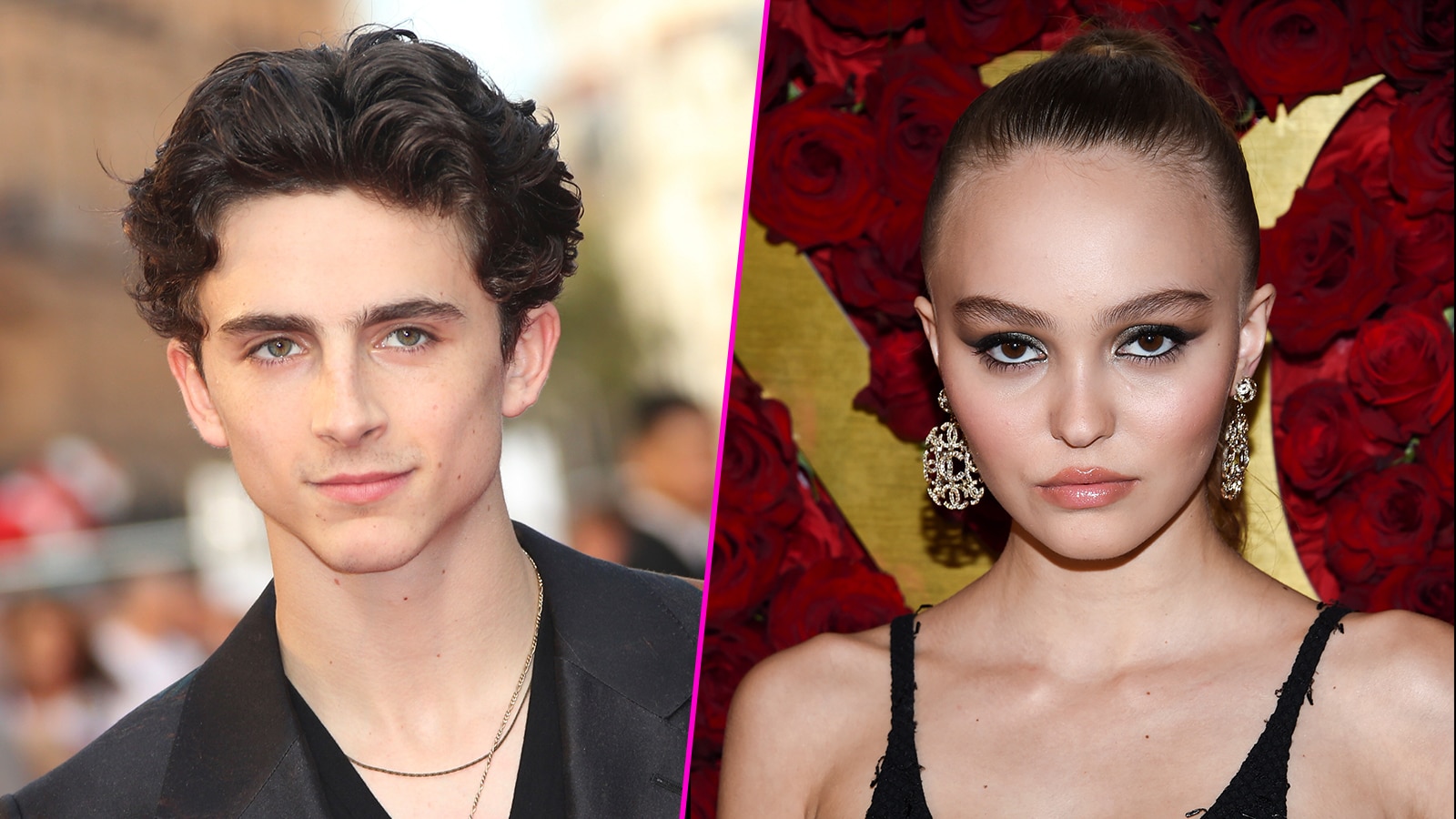 Watch Access Interview Timoth E Chalamet Lily Rose Depp Make Their