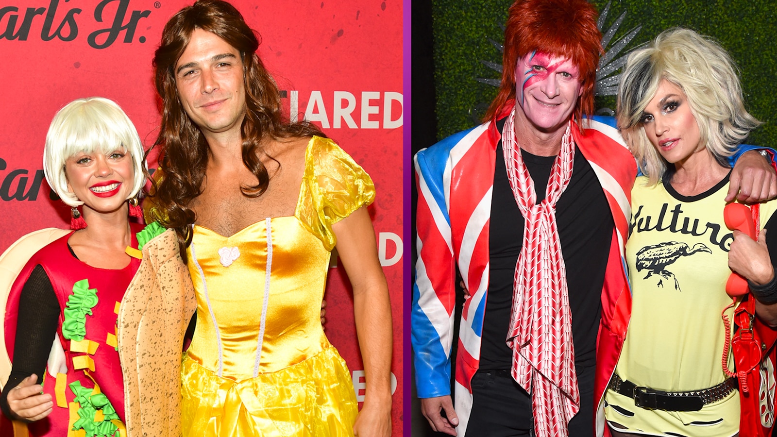 Watch Access Hollywood Interview The Best Celebrity Couples Costumes Of Halloween 2018 Nbc Com