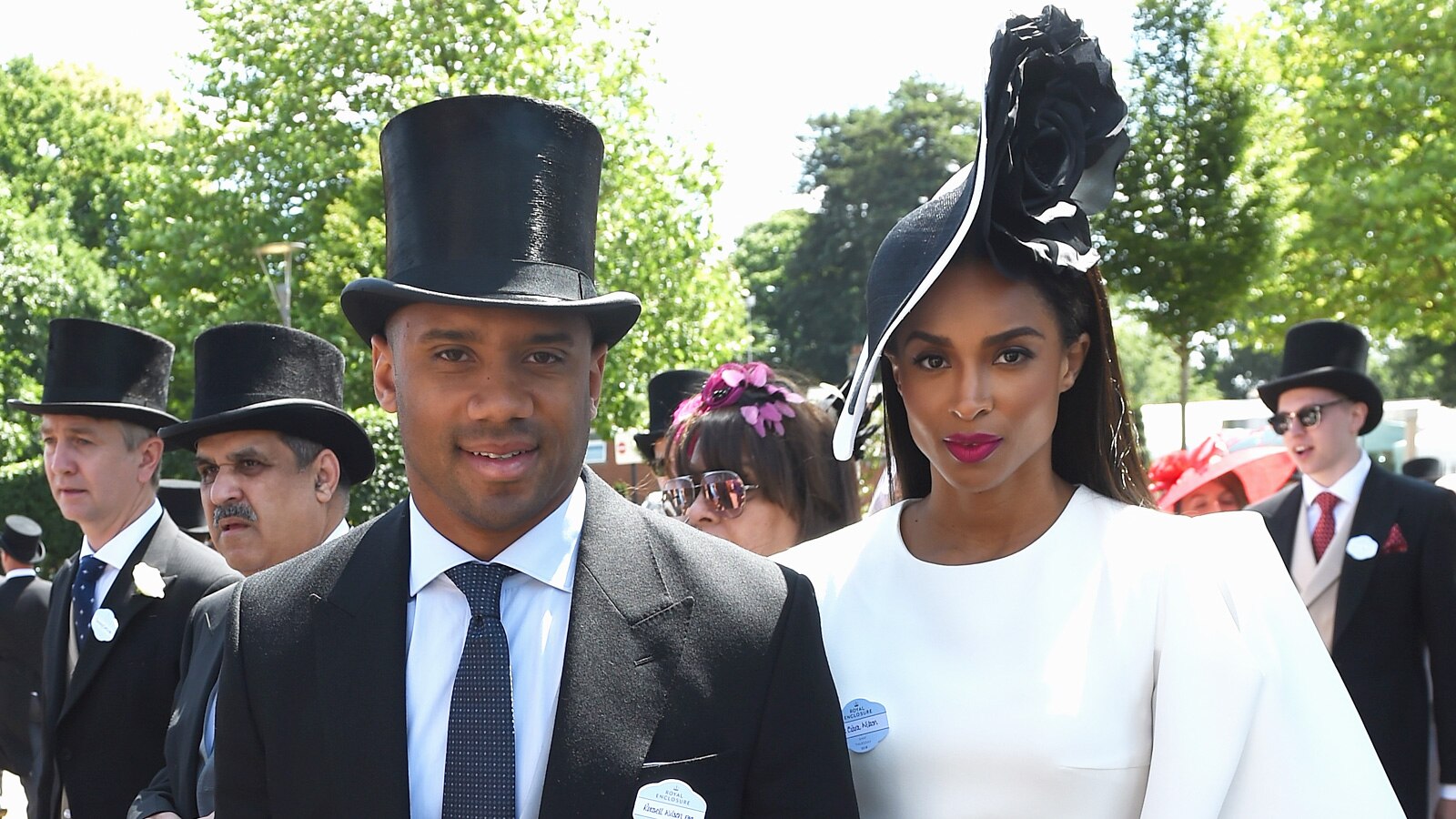 Watch Access Hollywood Interview Ciara And Russell Wilson Look Perfectly Regal At The 2018 Royal
