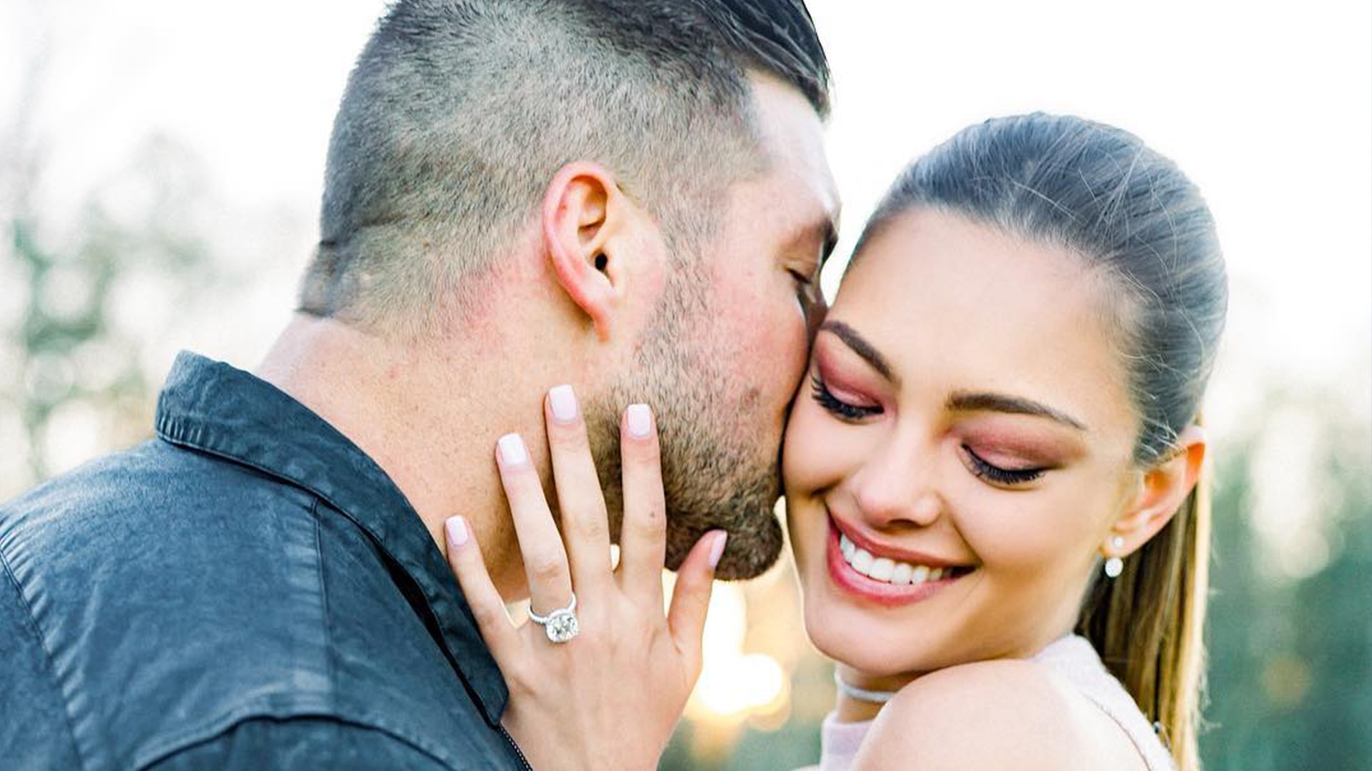 Watch Access Interview: Tim Tebow Is Engaged To Former Miss Universe Demi-Leigh Nel ...
