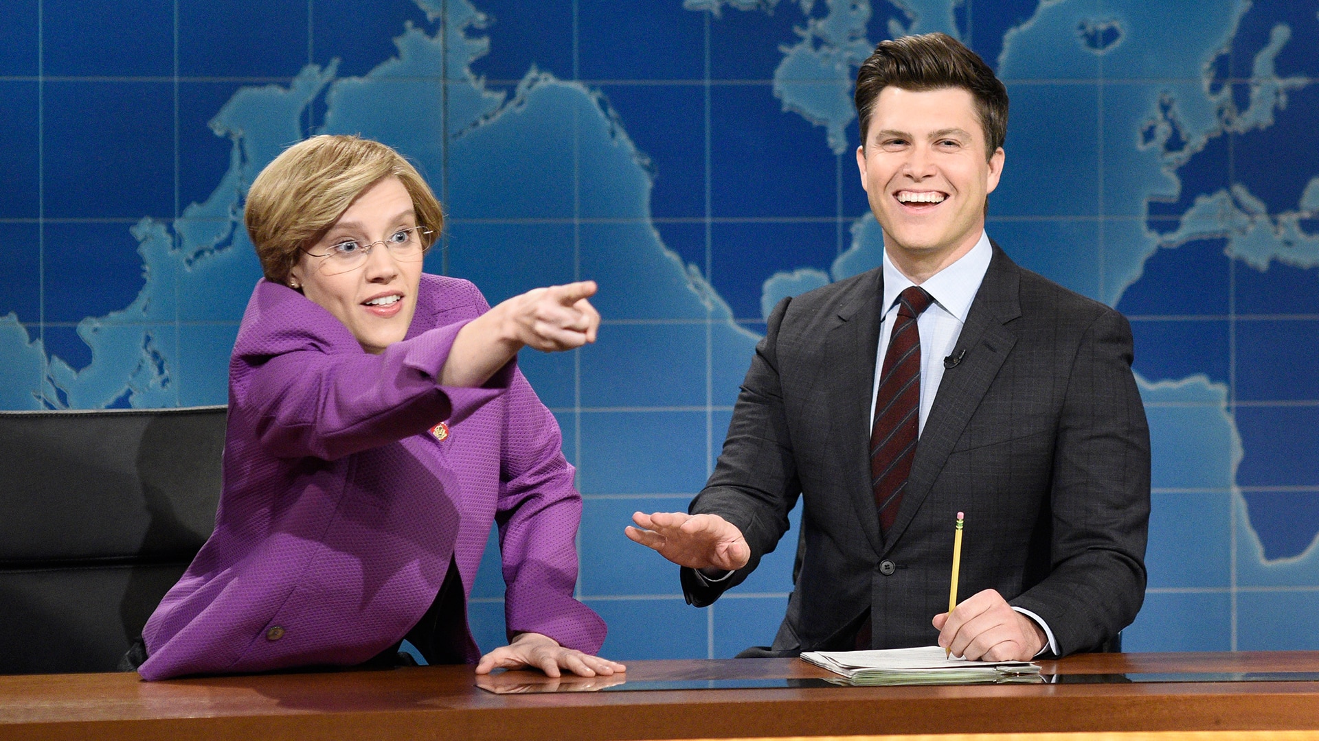 Watch Saturday Night Live Highlight: Weekend Update: Sen. Elizabeth Warren on Running ...