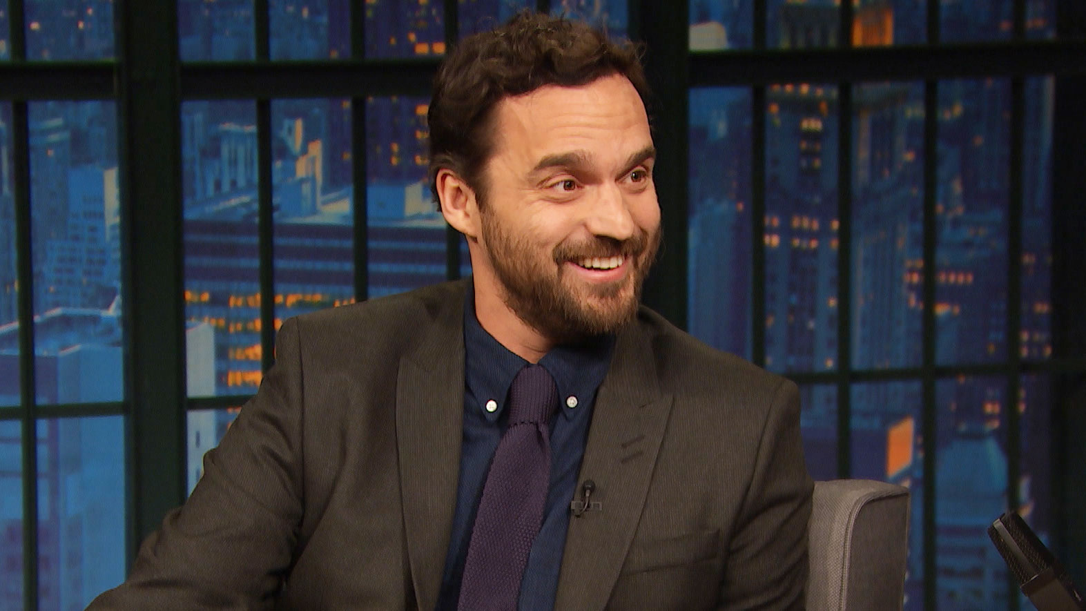Watch Late Night with Seth Meyers Interview: Jake Johnson Worked on