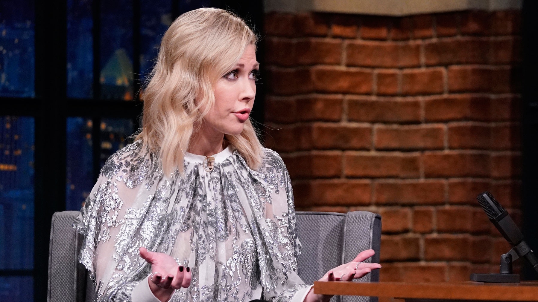 Watch Late Night with Seth Meyers Interview Desi Lydic Had to Explain