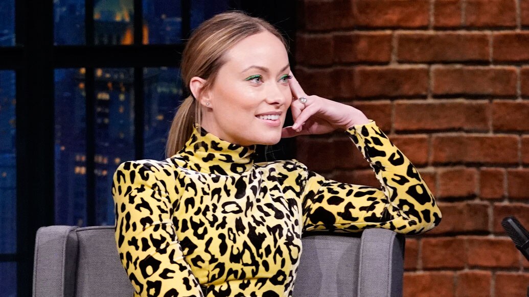 Watch Late Night With Seth Meyers Interview Olivia Wilde Had So Much Fun Directing Jason