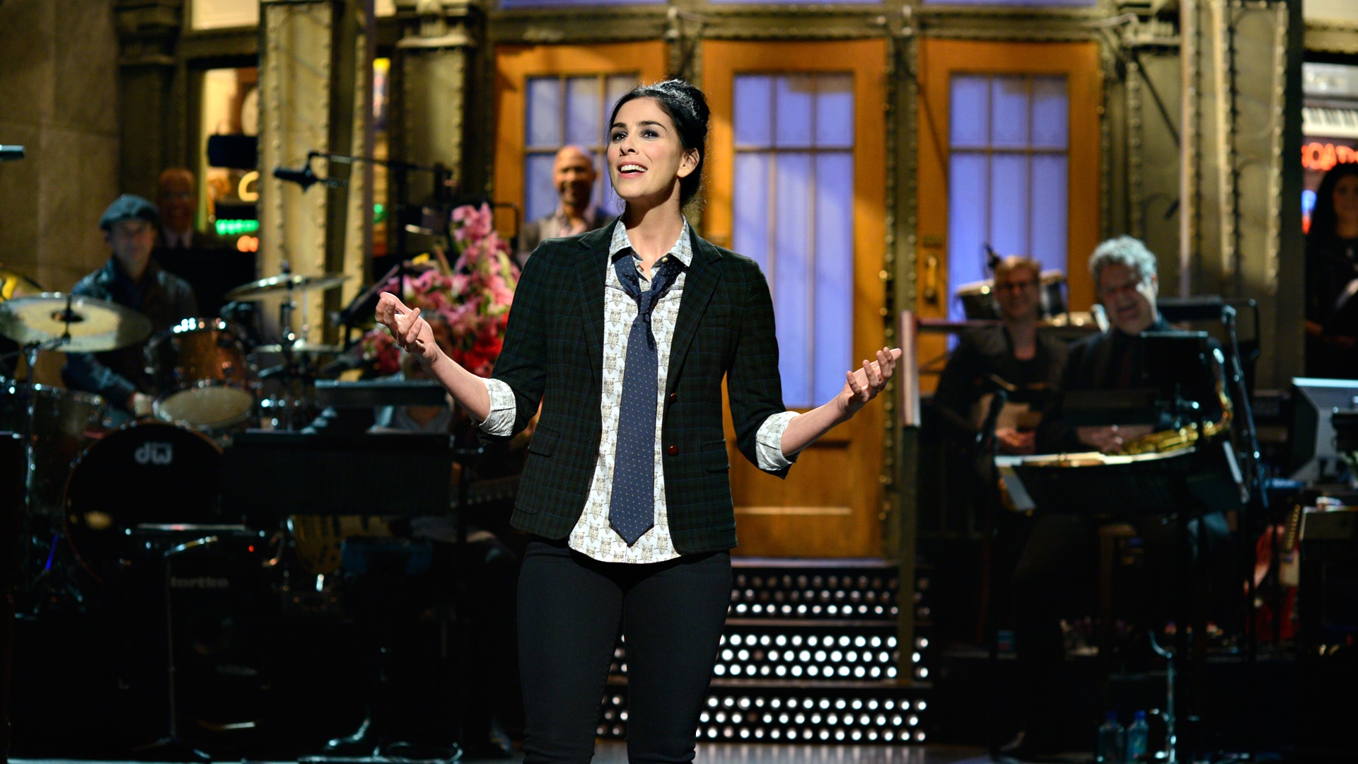 Watch Saturday Night Live Highlight: Monologue: Sarah Silverman Talks