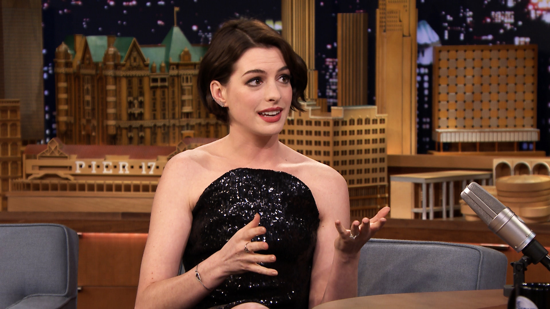 Watch The Tonight Show Starring Jimmy Fallon Interview Anne Hathaway