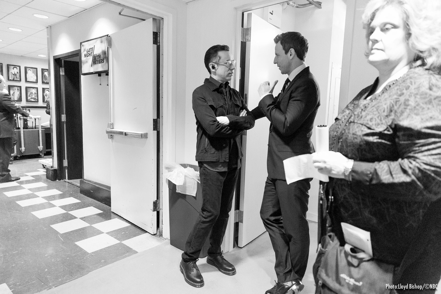 Late Night with Seth Meyers: From the Set: Eddie Redmayne, Keira ...