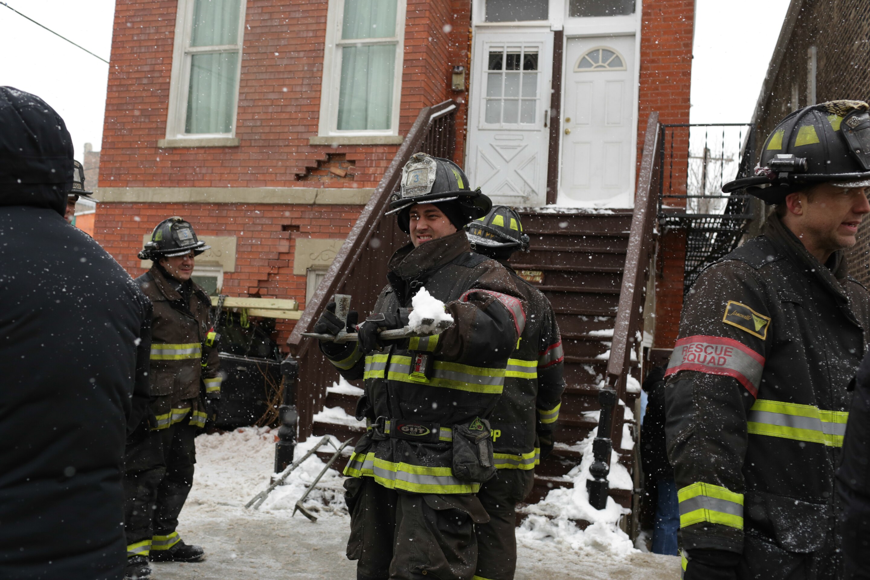 Chicago Fire Behind the Scenes A Rocket Blasting Off Photo 1630436