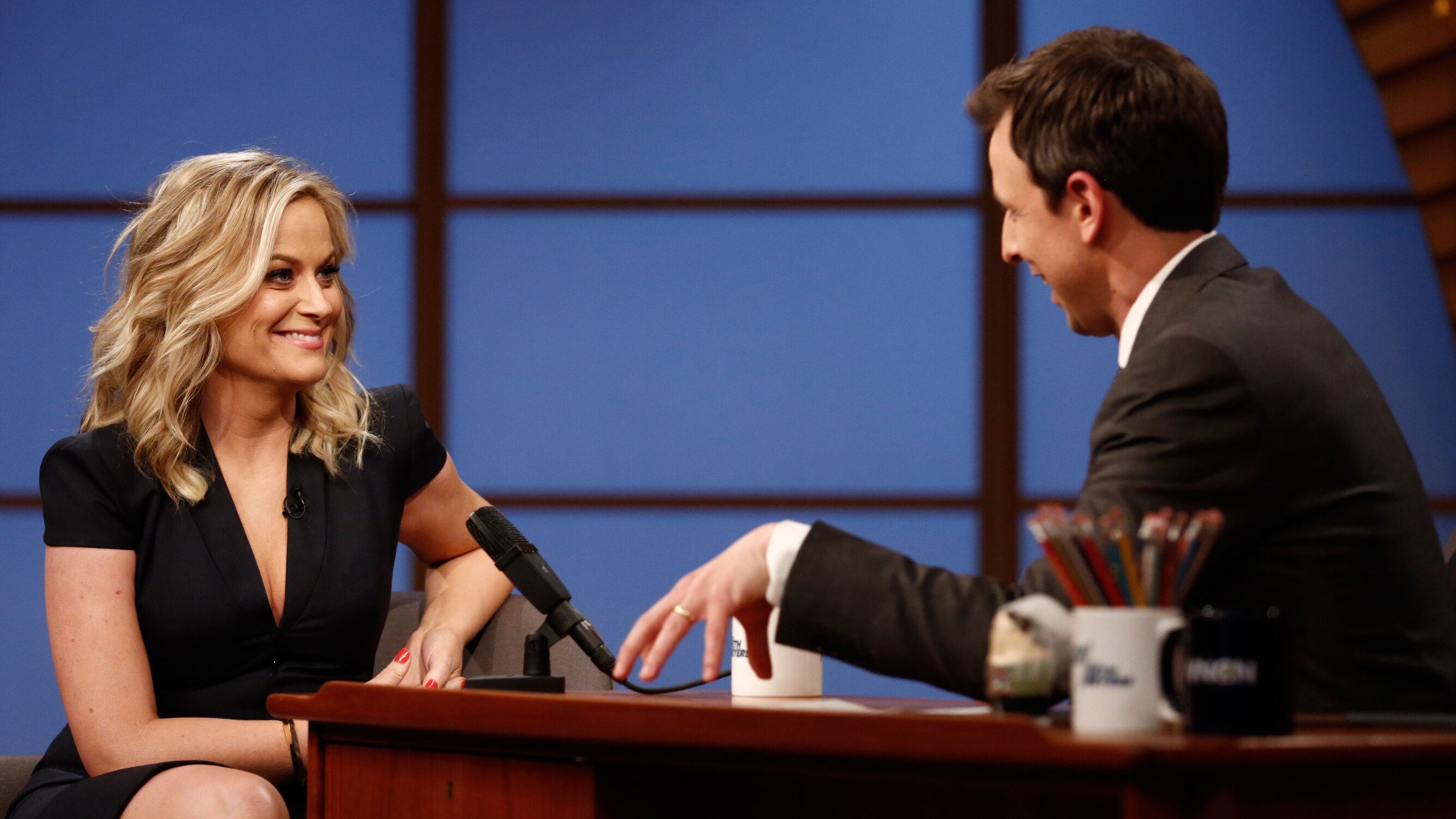 Watch Late Night with Seth Meyers Highlight: A Practice Interview with