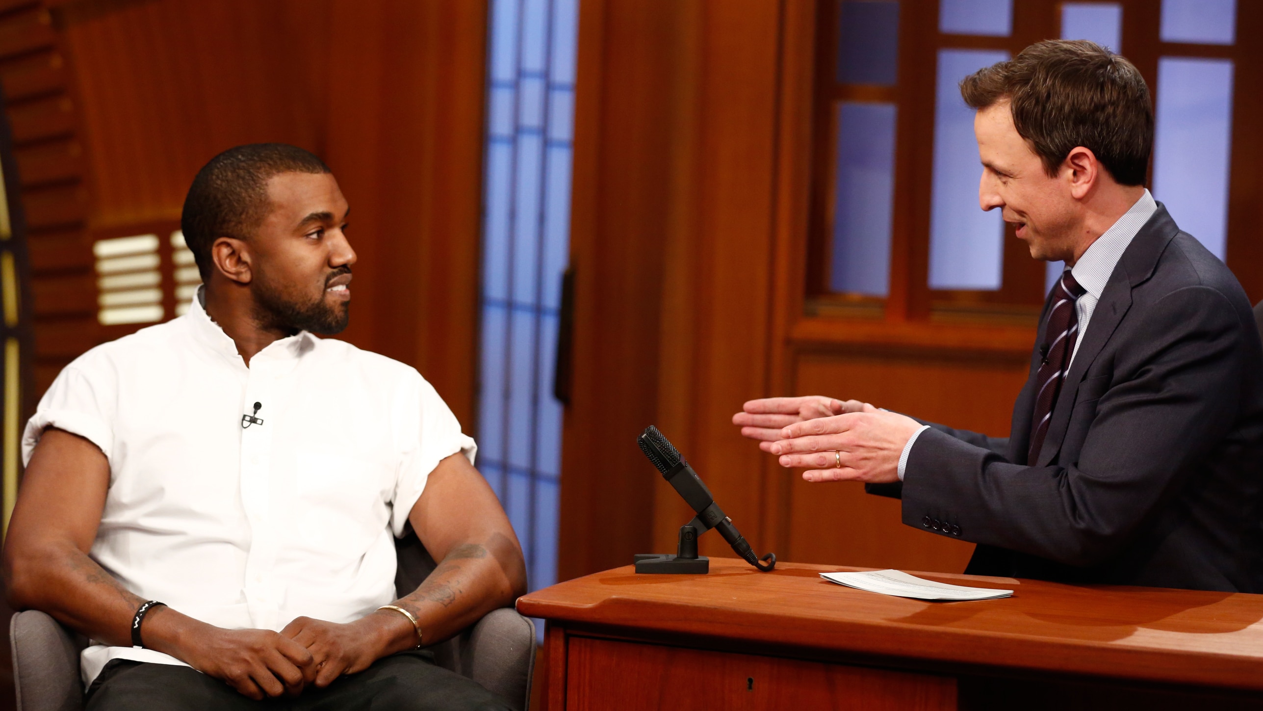 Watch Late Night with Seth Meyers Highlight Kanye West and Seth’s SNL