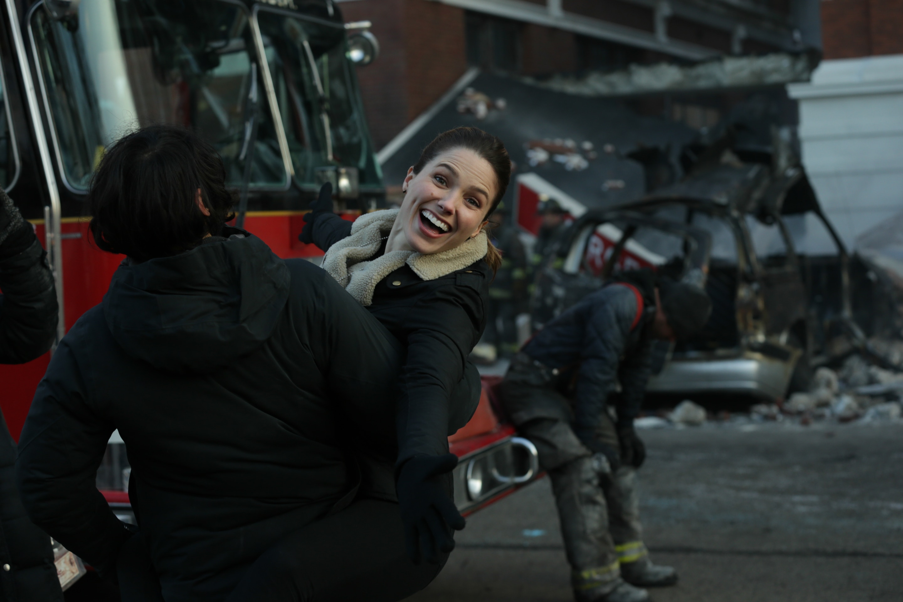 Chicago Fire Behind The Scenes A Dark Day Photo 1701191