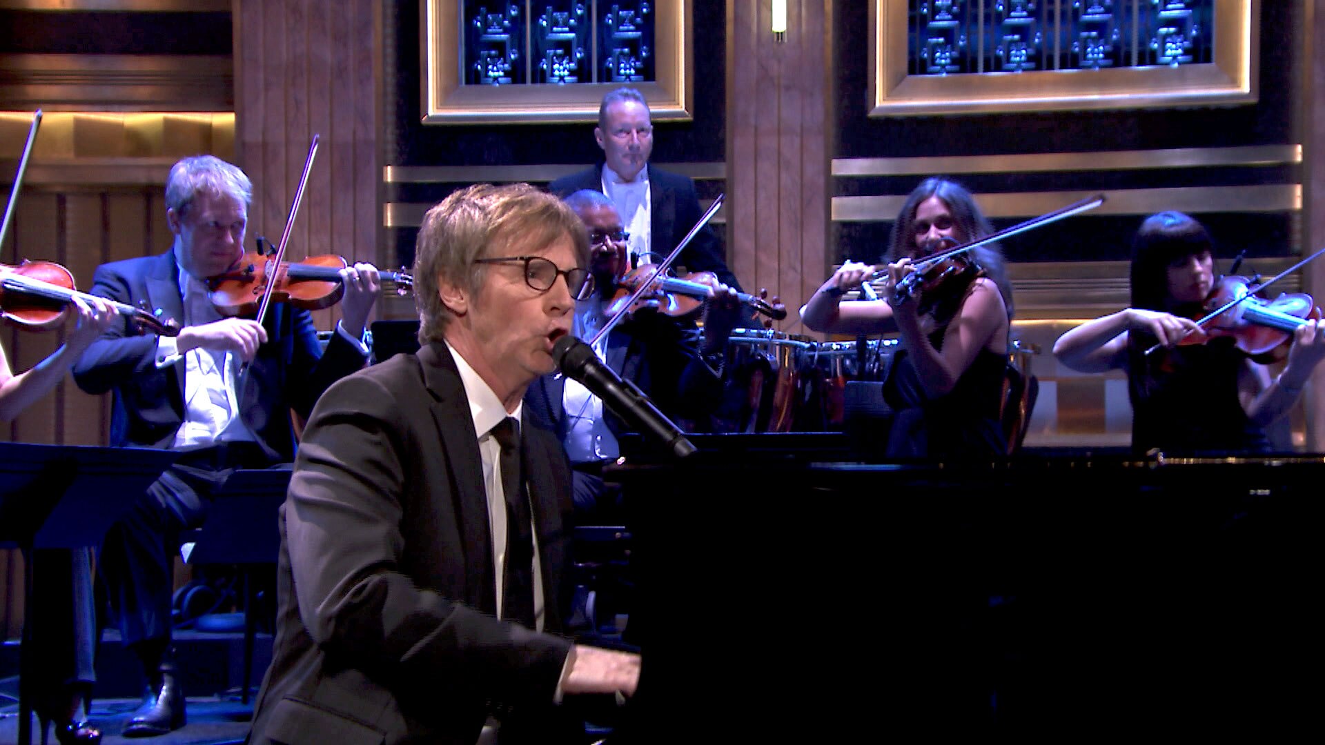 Watch The Tonight Show Starring Jimmy Fallon Highlight Dana Carvey Performs Choppin Broccoli With Orchestra Nbc Com