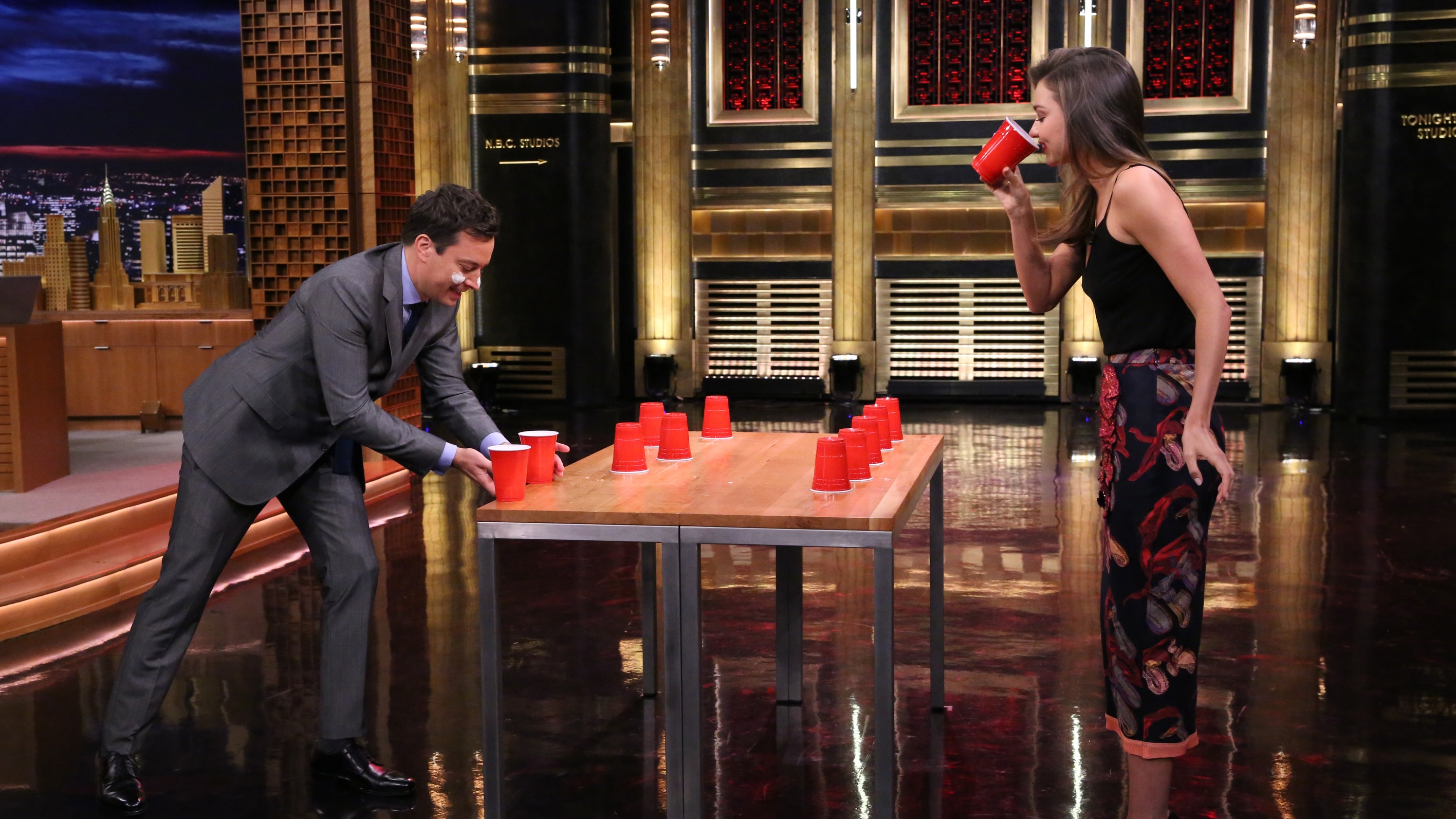 Watch The Tonight Show Starring Jimmy Fallon Highlight Flip Cup With
