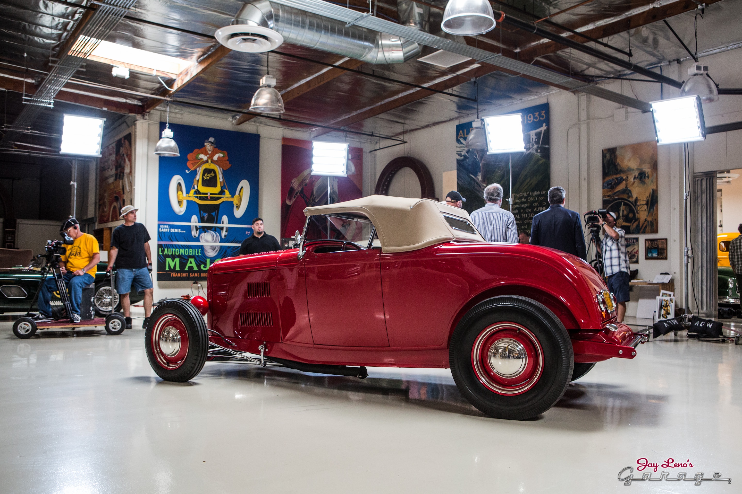 Jay Leno's Garage: 1932 Ford Highboy Roadster Photo: 1812206 - NBC.com