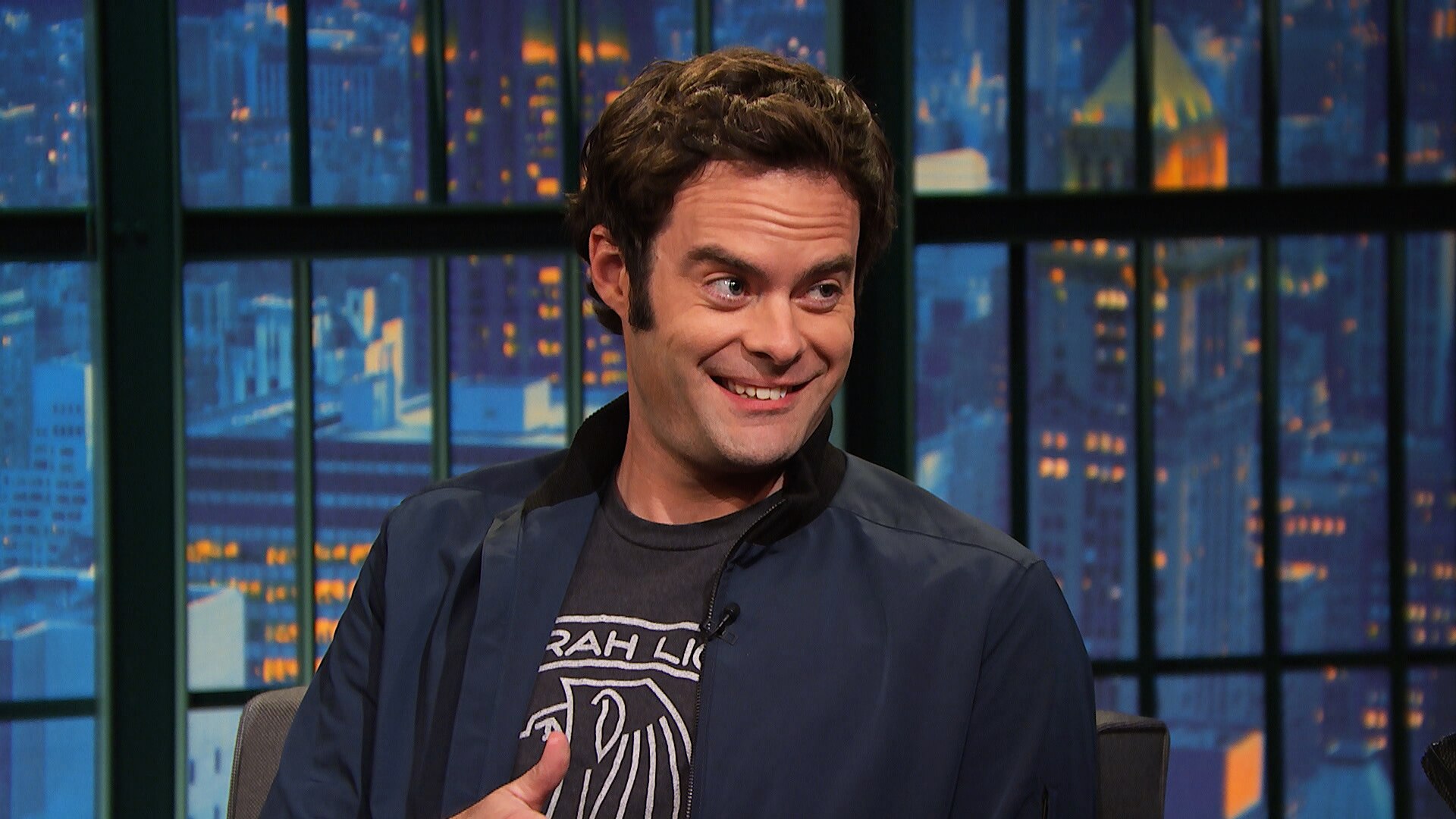 Watch Late Night with Seth Meyers Interview: Bill Hader Talks Getting Drama...