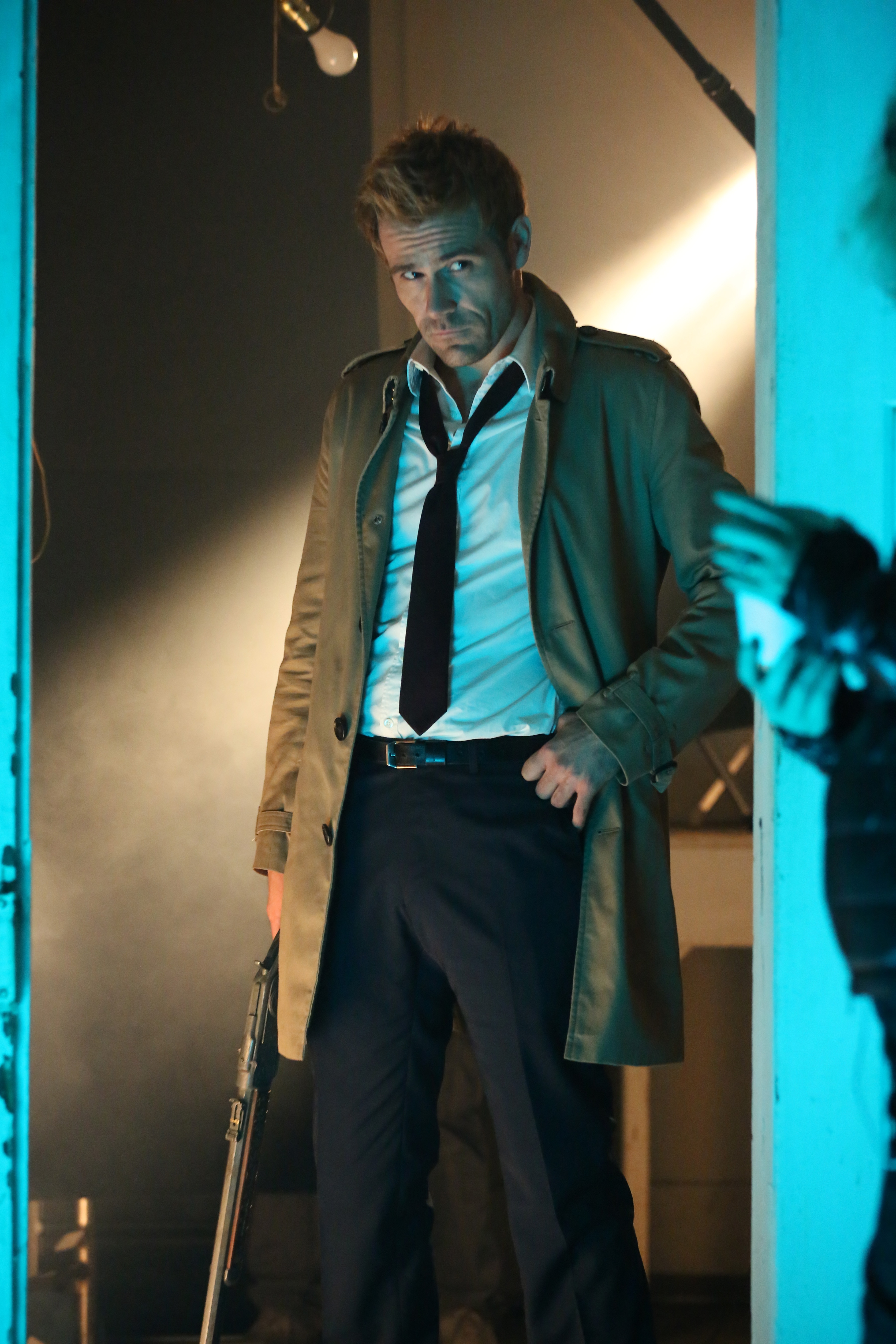 Constantine Behind the Scenes of "Waiting for The Man" Photo 2231402
