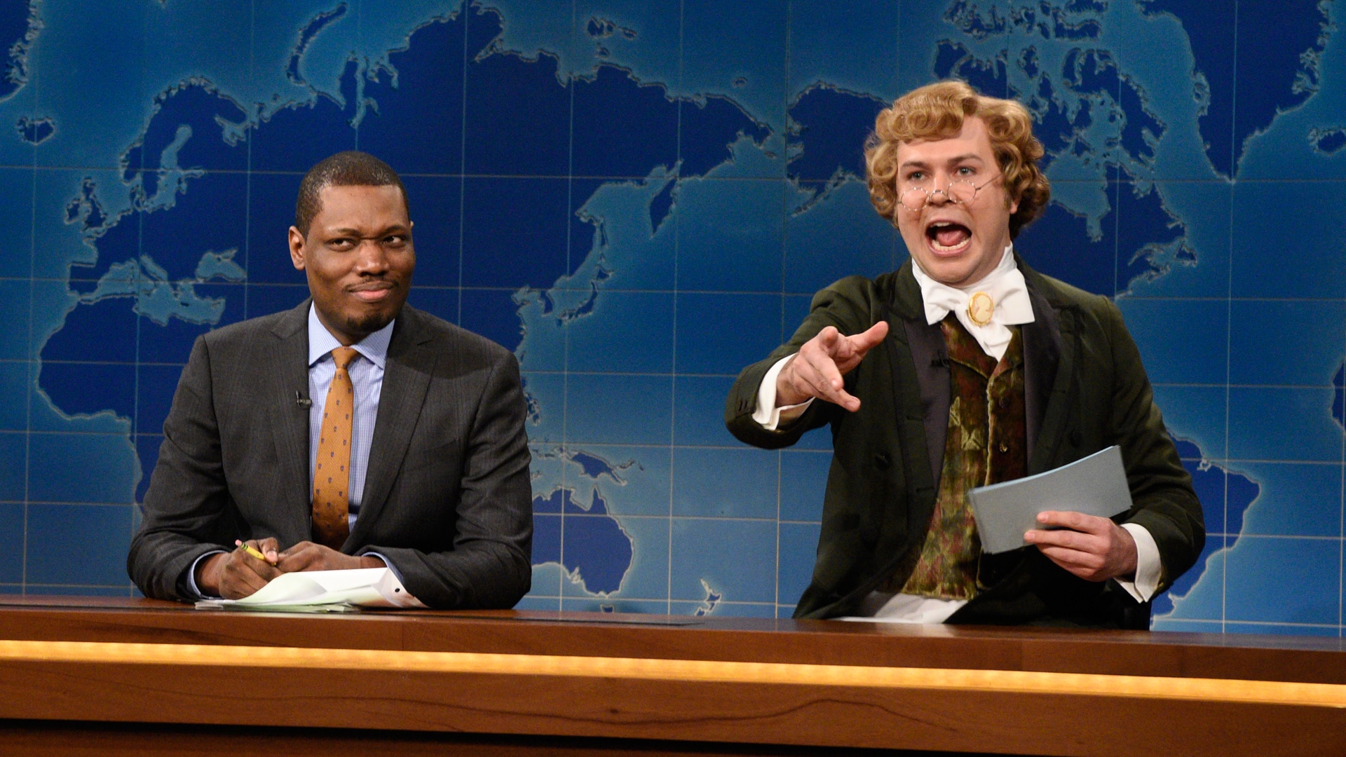 Watch Saturday Night Live Highlight Weekend Update Jebidiah Atkinson Reviews Television Shows