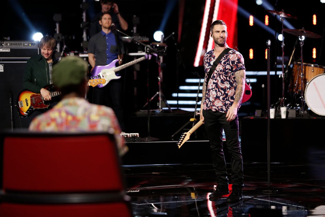 The Voice Maroon 5 Live Photo 2296846