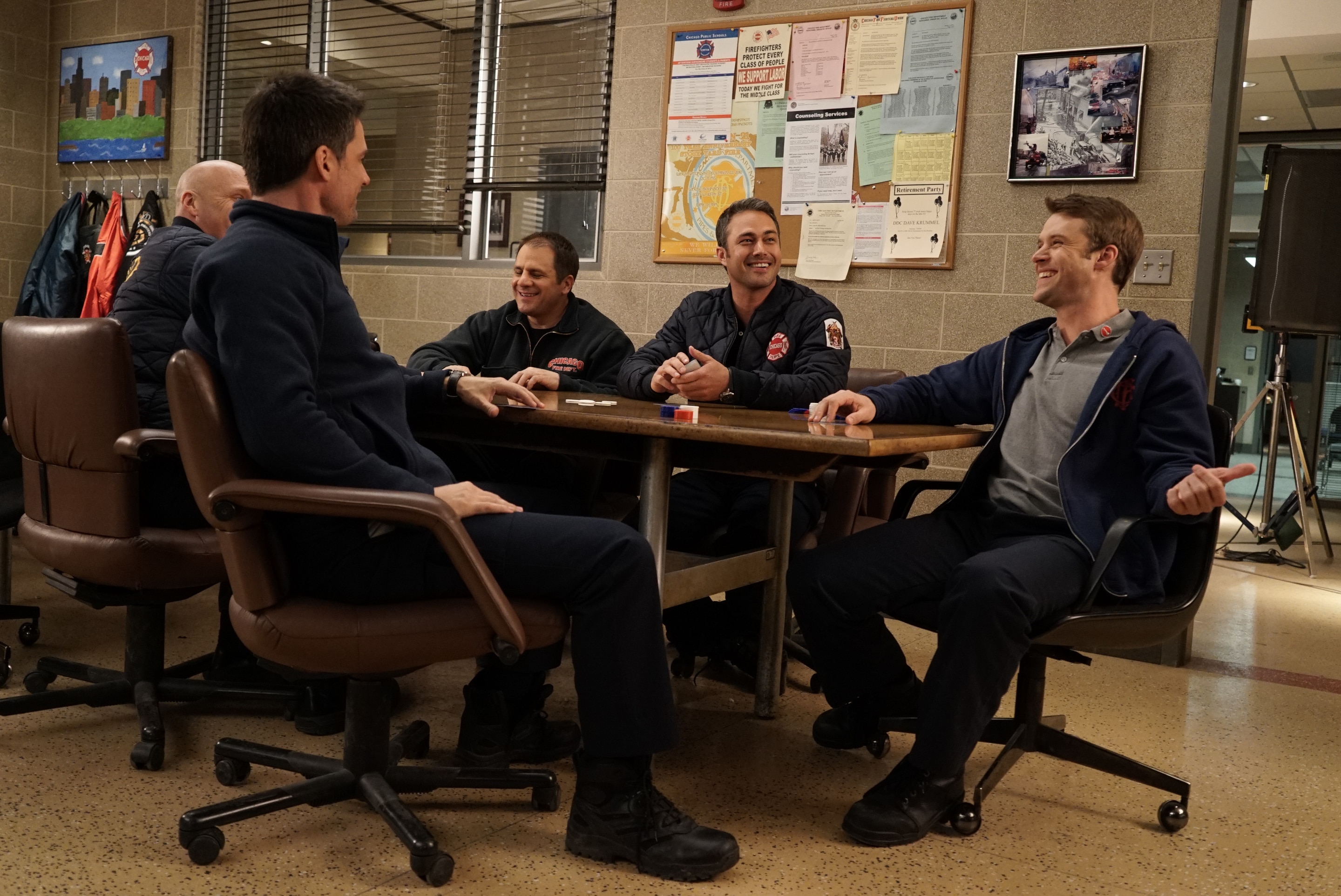 Chicago Fire Behind the Scenes We Called Her Jelly Bean Photo