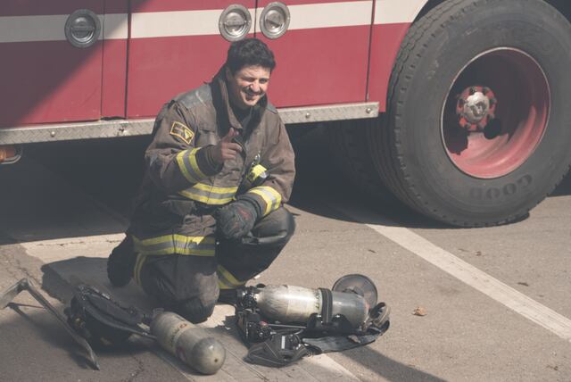 Chicago Fire: Behind the Scenes: We Called Her Jelly Bean Photo ...