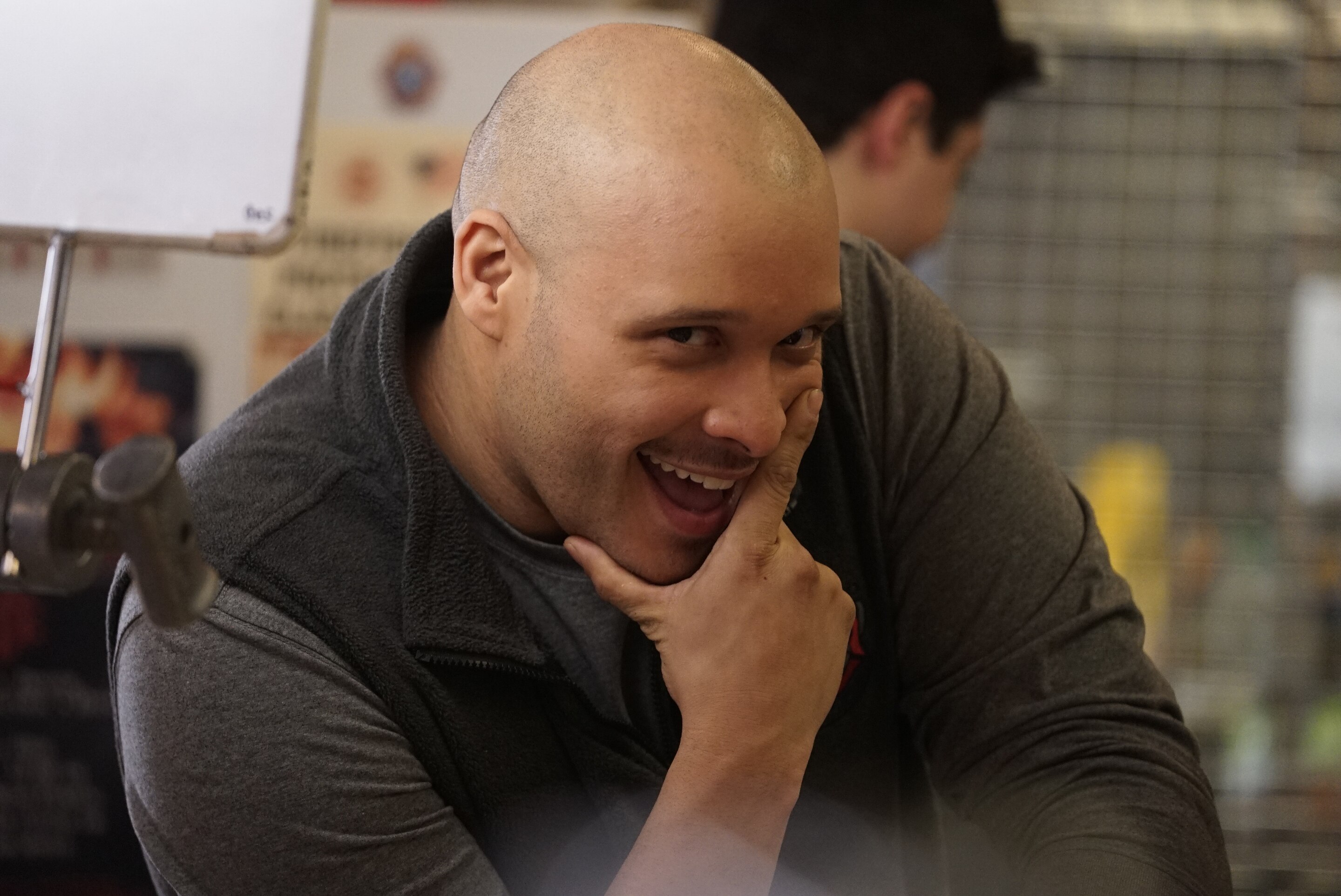 Chicago Fire Behind the Scenes We Called Her Jelly Bean Photo