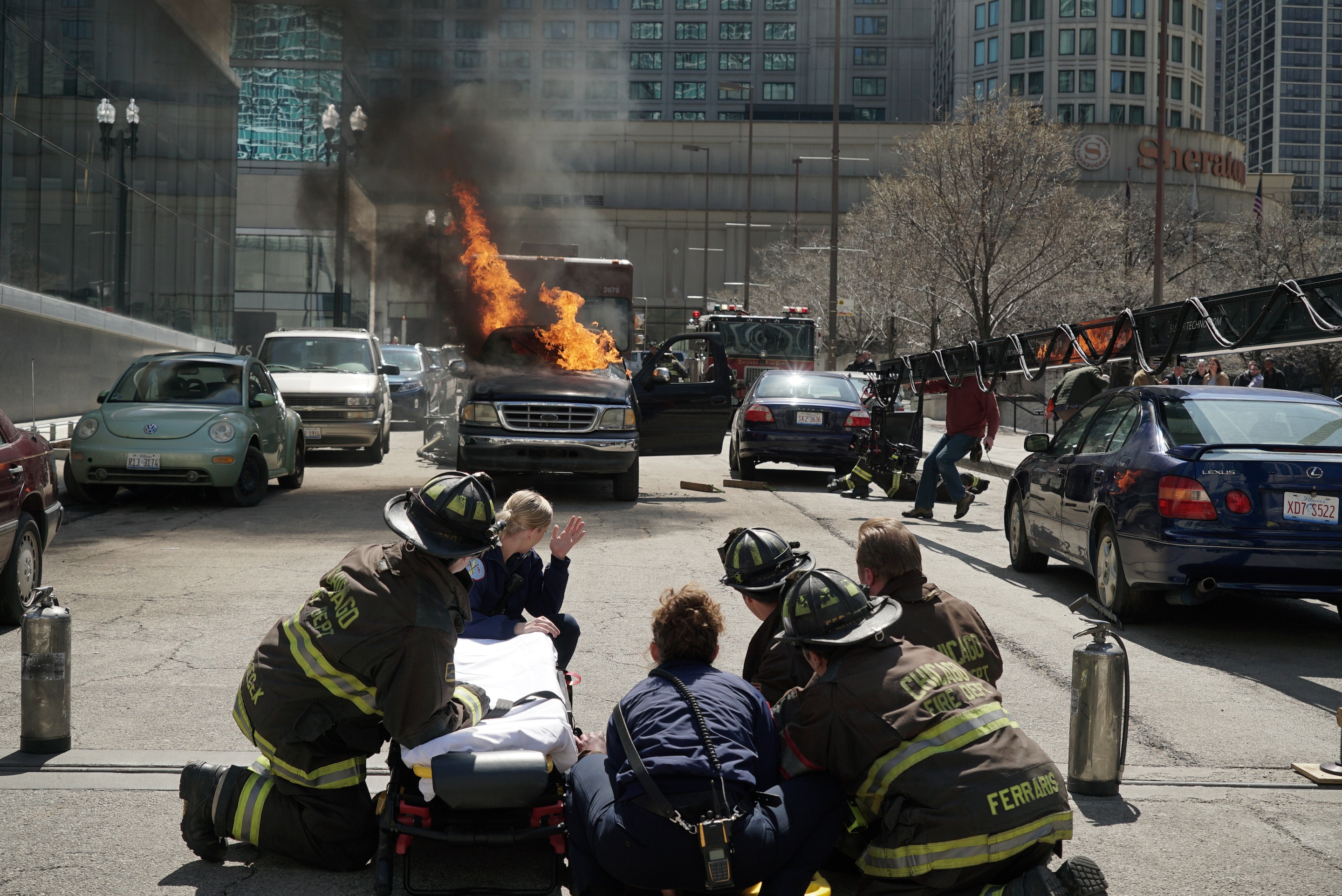 Chicago Fire Behind the Scenes Category 5 Photo 2340026