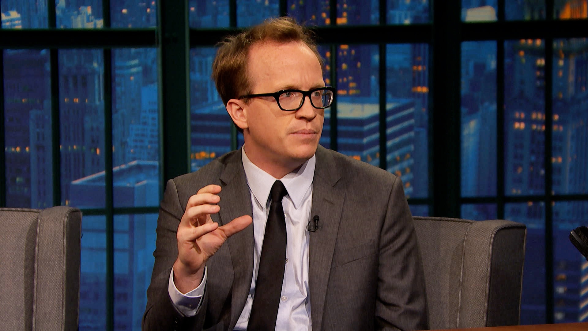 Watch Late Night With Seth Meyers Interview Chris Gethard Just