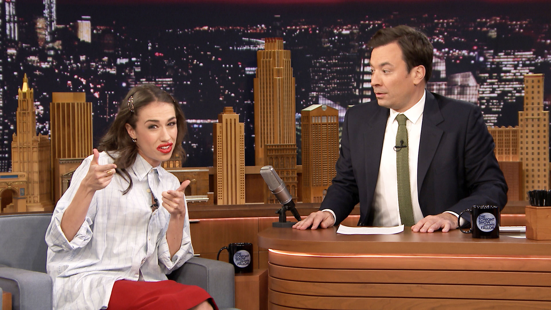 Watch The Tonight Show Starring Jimmy Fallon Interview: Colleen